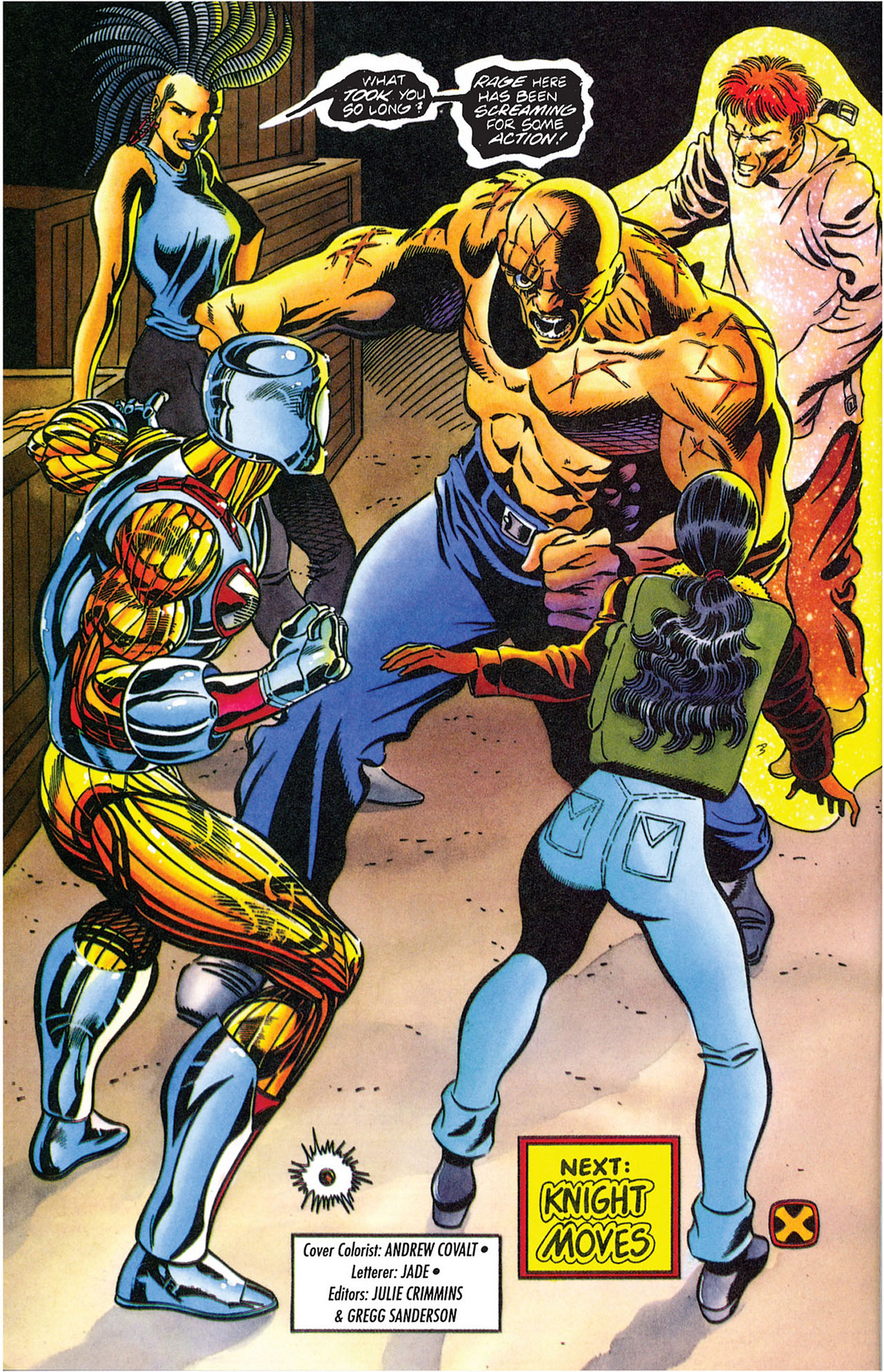 Read online X-O Manowar (1992) comic -  Issue #38 - 22