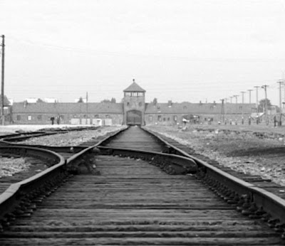 auschwitz-treblinka+concentration+camp+allen+john+foster+dulles++schroeder+bank+train-rail+rairoad+tracks