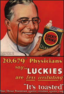 bernays+propaganda+cpi+tobacco+cancer+lucky+strike+luckies+poster+ama+medical+doctor
