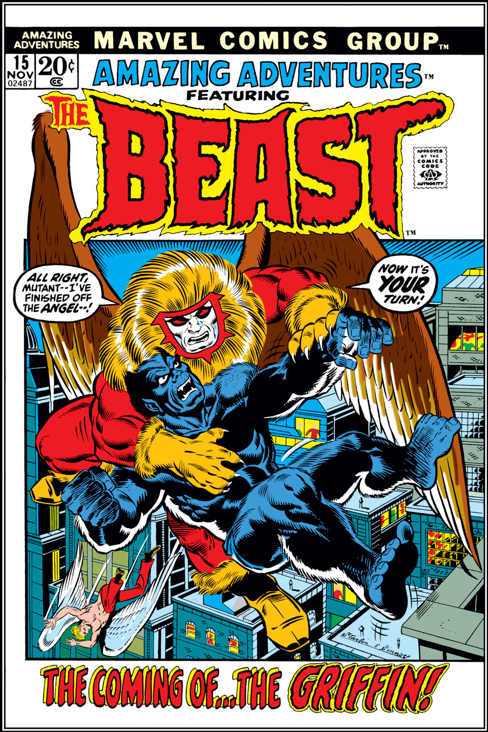 Read online Amazing Adventures (1970) comic -  Issue #15 - 1