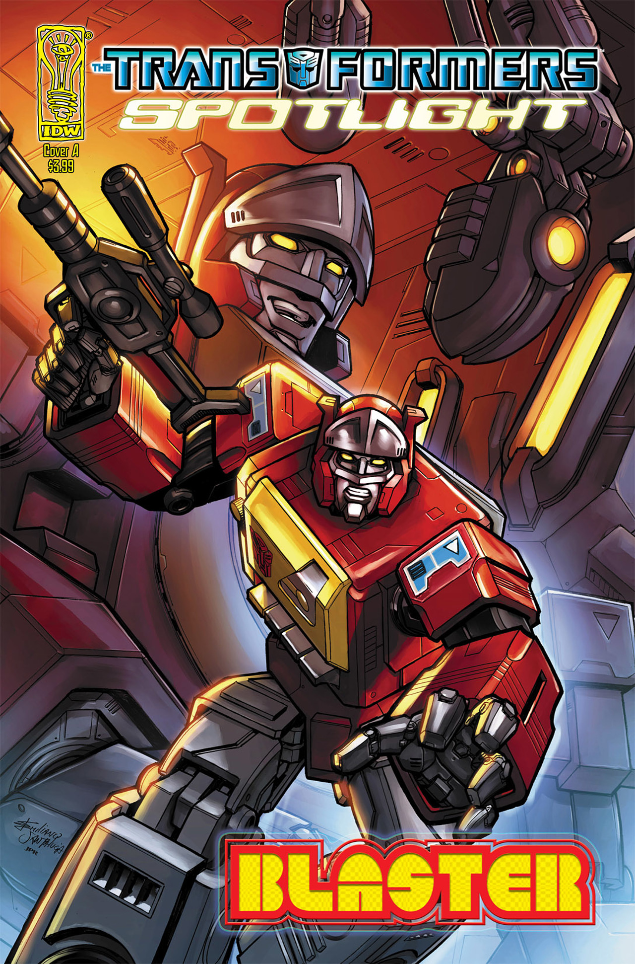 Read online Transformers Spotlight: Blaster comic -  Issue # Full - 1