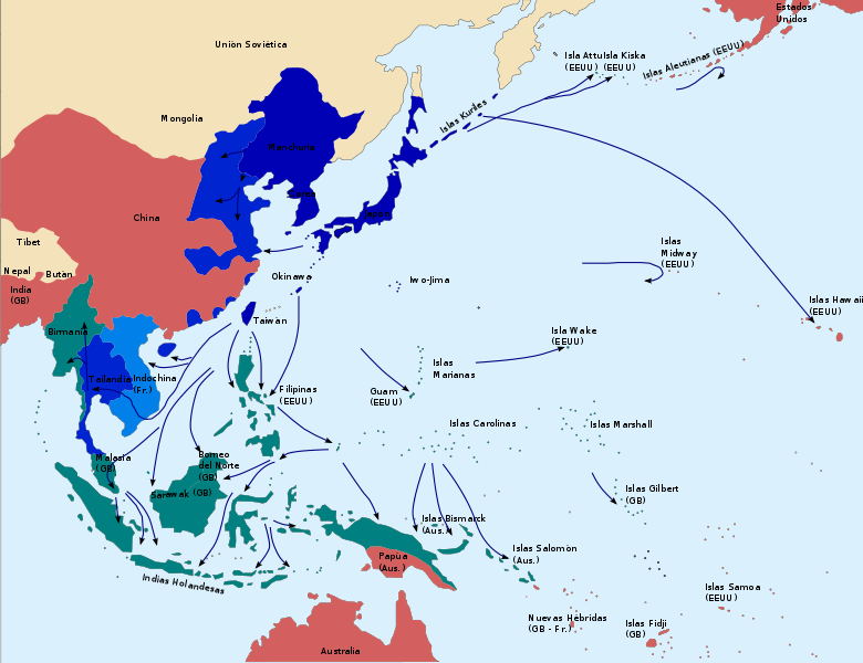 La Segona Guerra Mundial La Guerra Del Pacifico