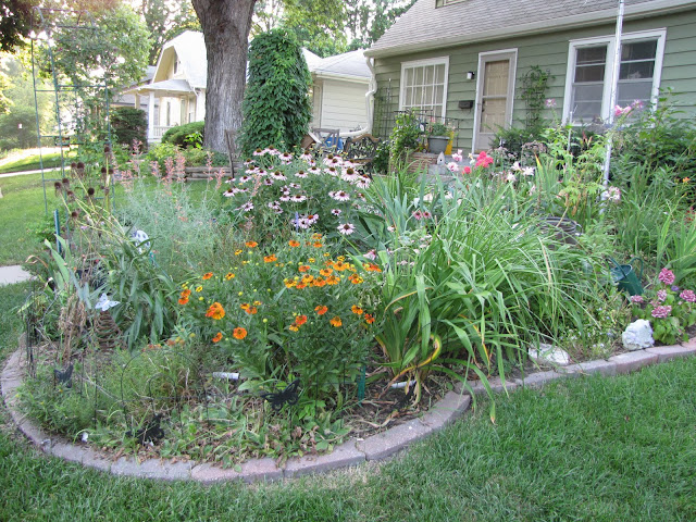 A Corner Garden: Front Yard Bed