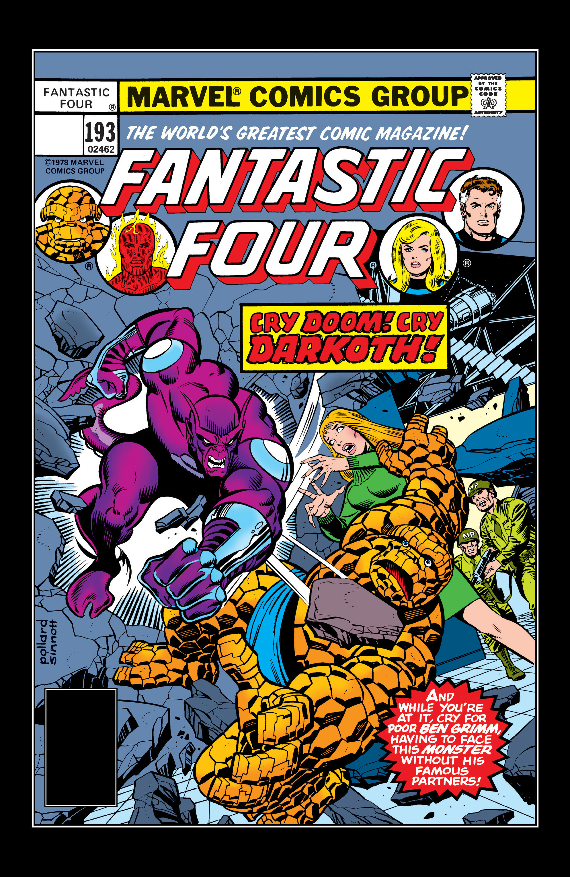 Read online Marvel Masterworks: The Fantastic Four comic -  Issue # TPB 18 (Part 1) - 25