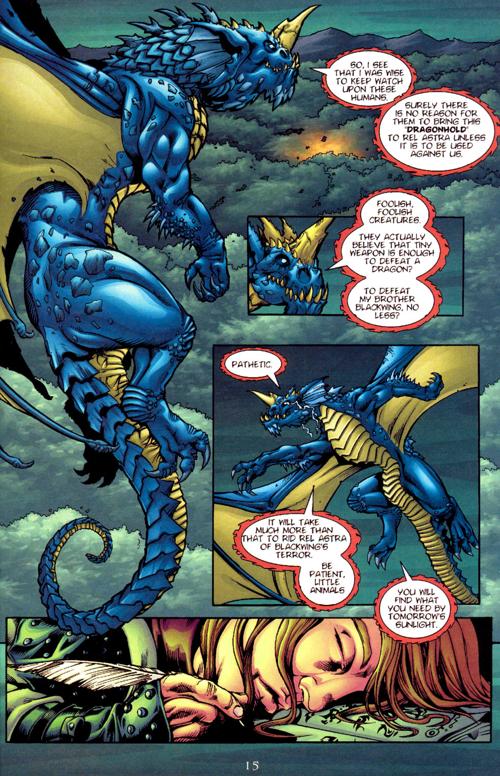 Read online Dungeons And Dragons: In The Shadow Of Dragons comic -  Issue #5 - 16