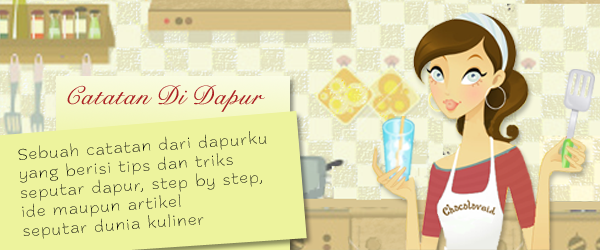 Catatan Di dapur