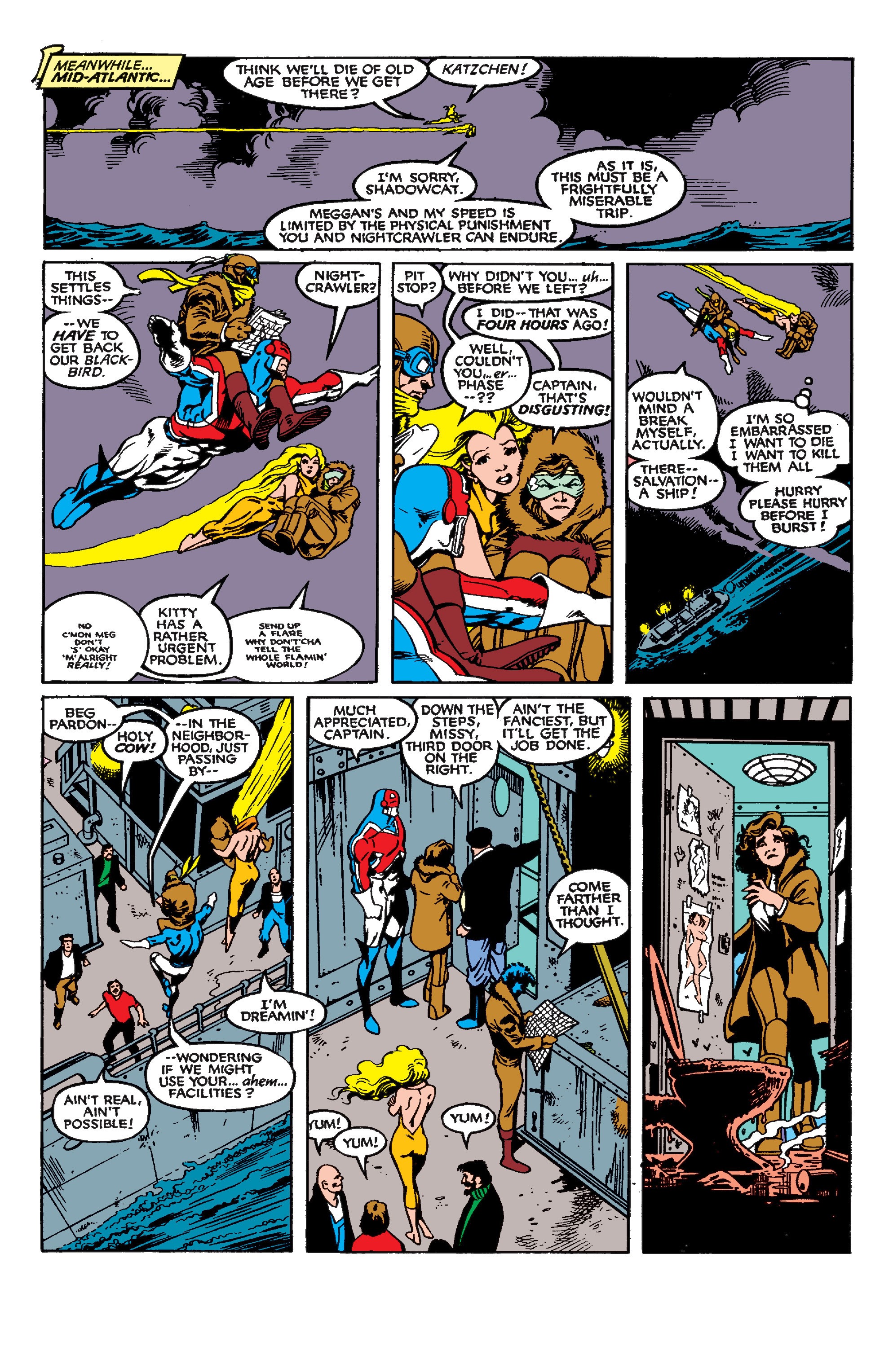 Read online Excalibur (1988) comic -  Issue #6 - 11