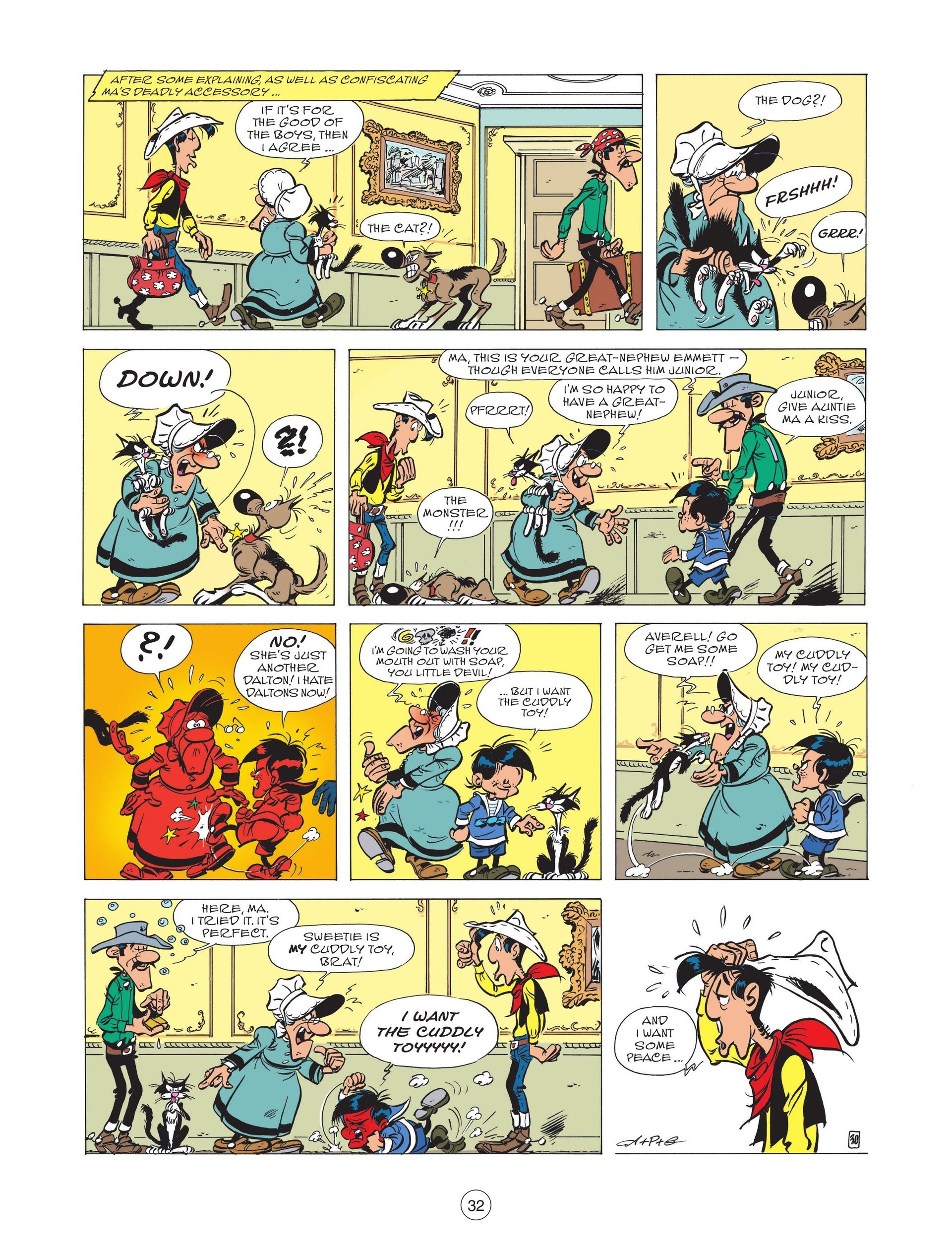 Read online A Lucky Luke Adventure comic -  Issue #78 - 34