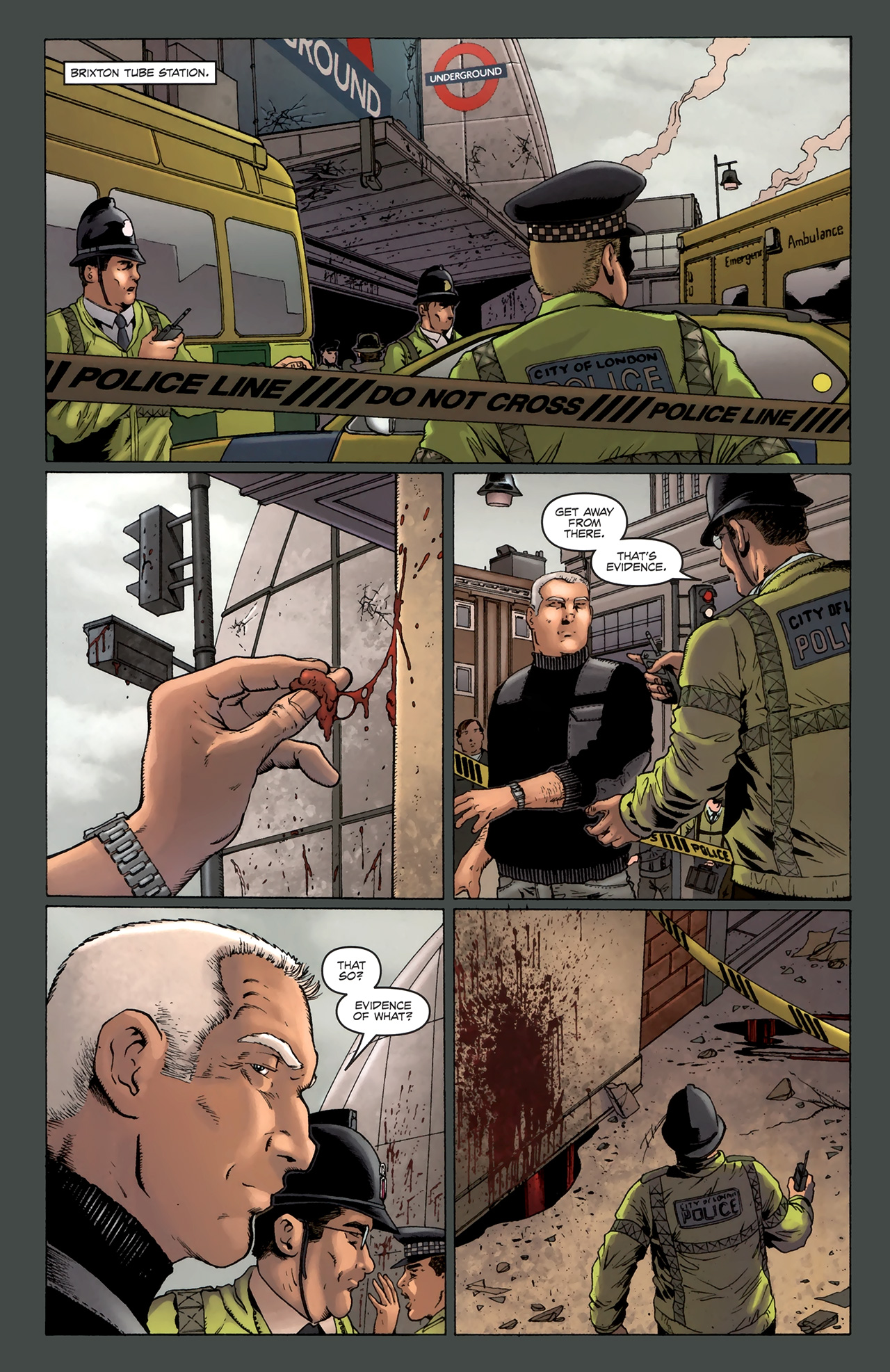 Read online Gravel comic -  Issue #19 - 4