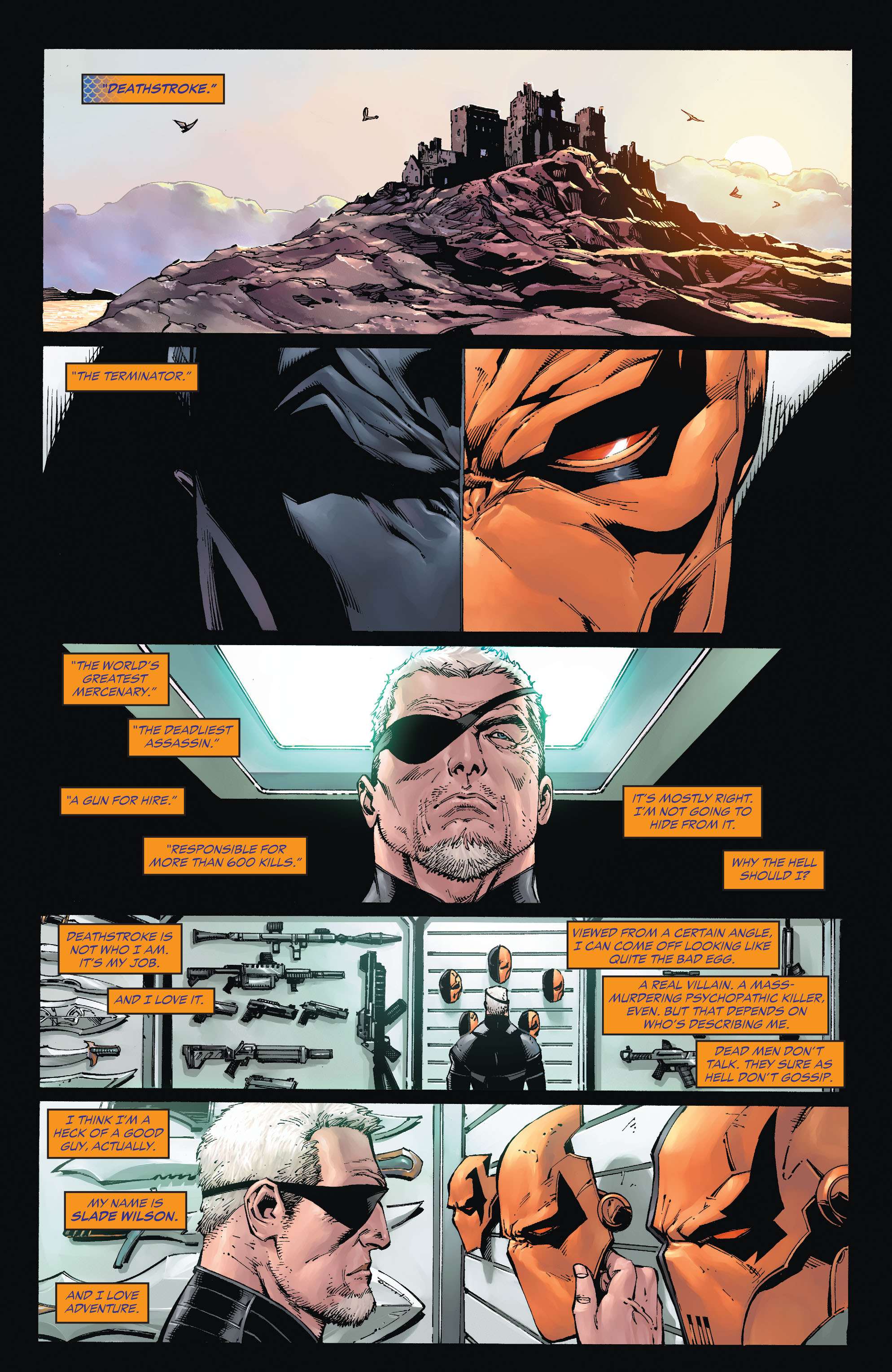 Read online Deathstroke: Gods of War comic -  Issue # TPB - 7