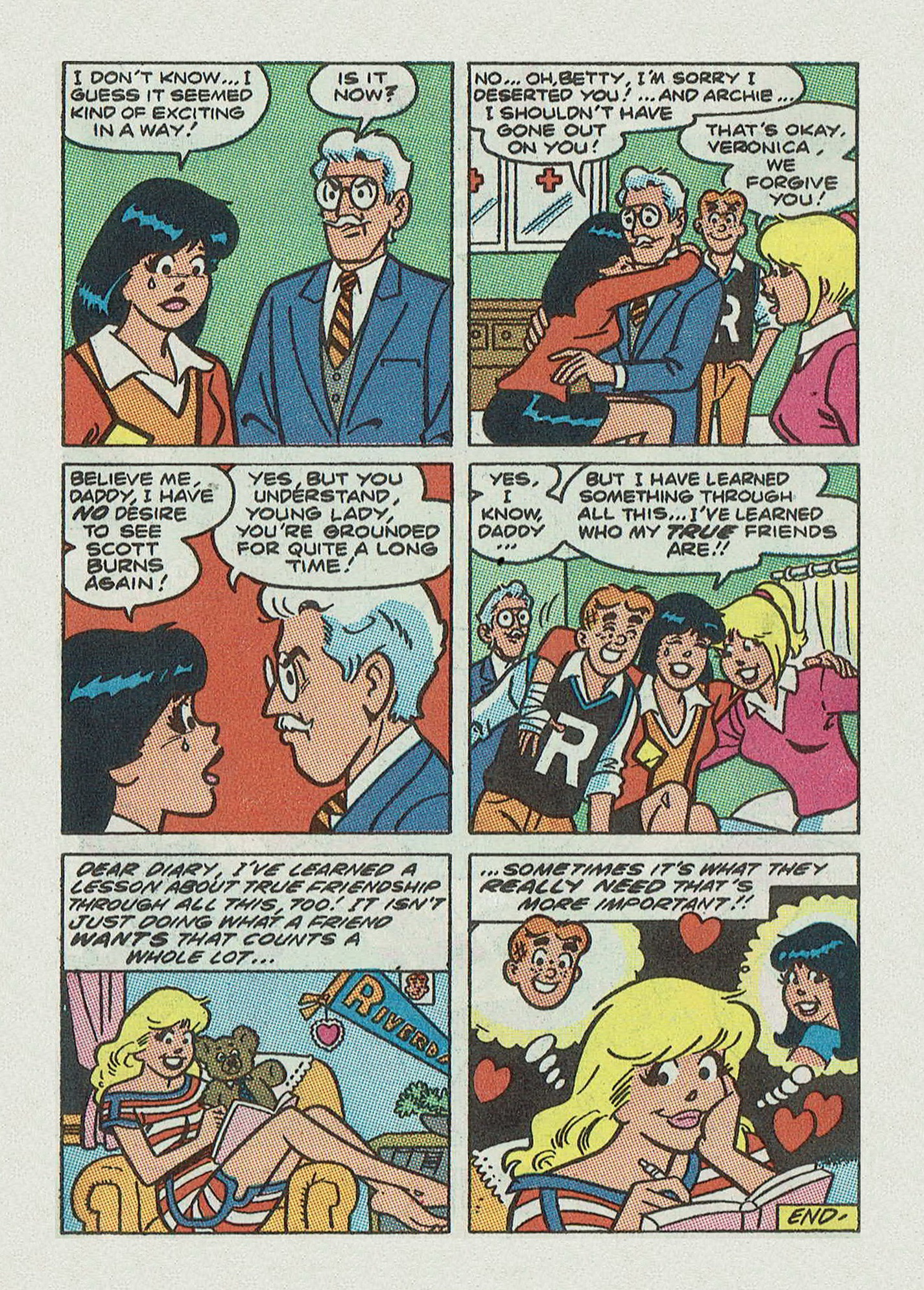 Read online Archie Annual Digest Magazine comic -  Issue #60 - 123