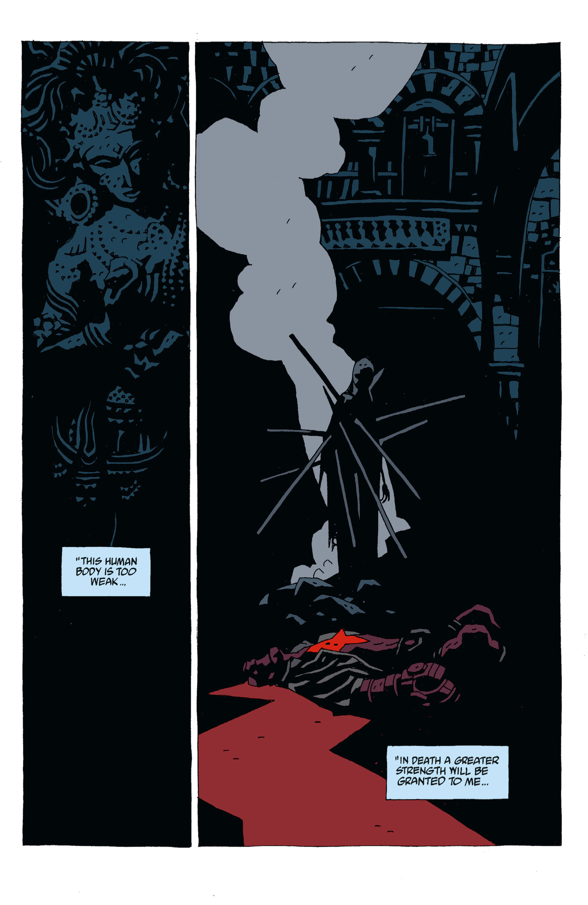 Read online Hellboy comic -  Issue #6 - 93