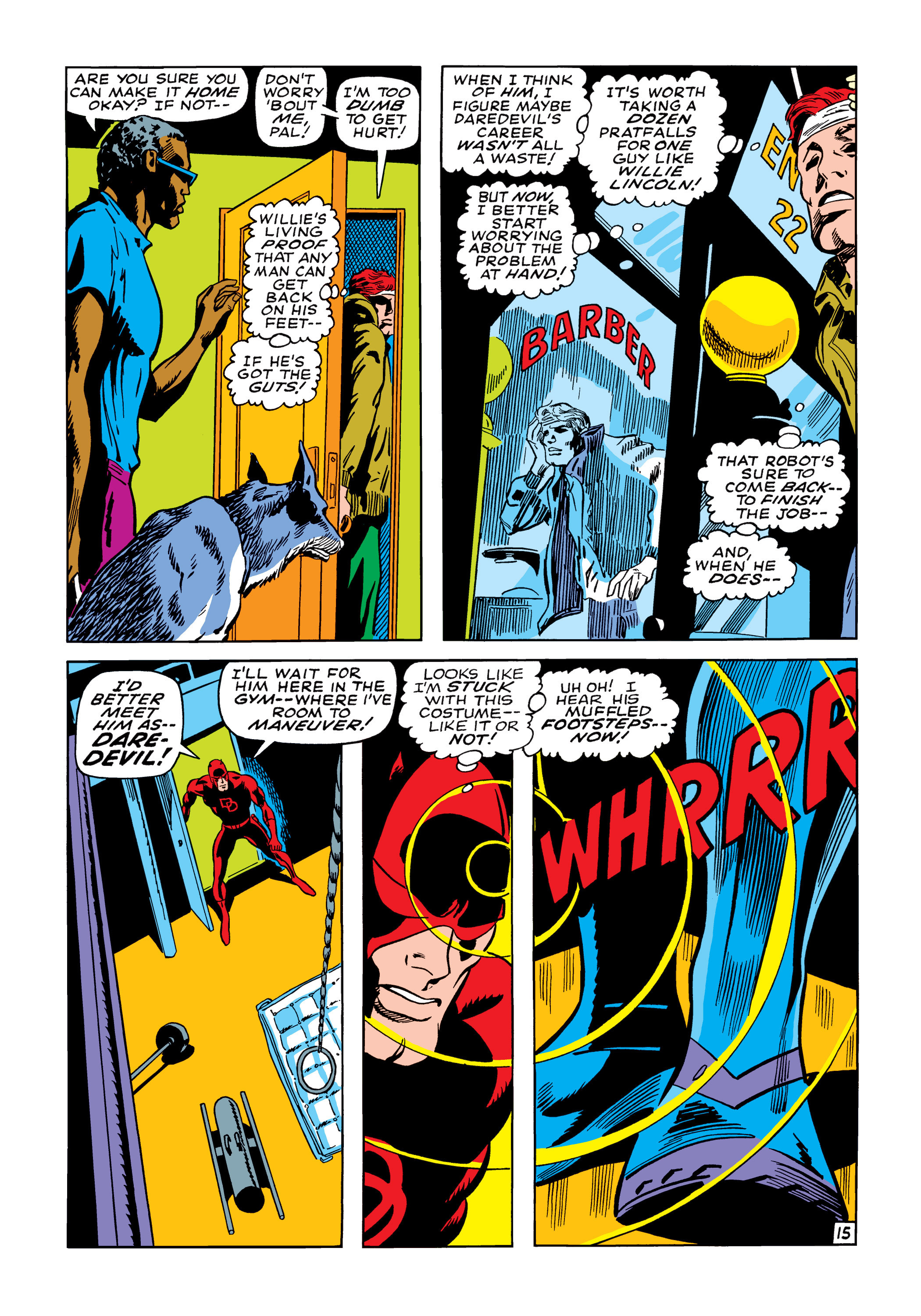 Read online Marvel Masterworks: Daredevil comic -  Issue # TPB 5 (Part 2) - 68