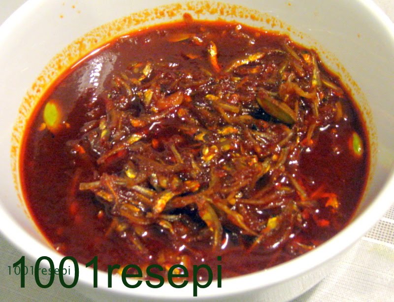 Sambal Tumis Ikan Bilis Petai Koleksi 1001 Resepi