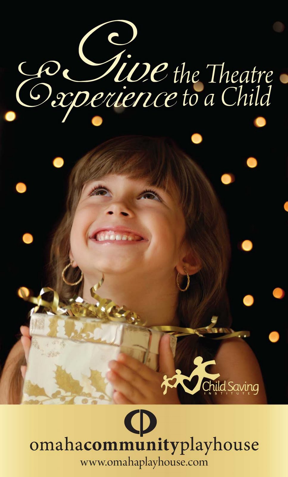 Omaha Community Playhouse Give the theatre experience to a child at