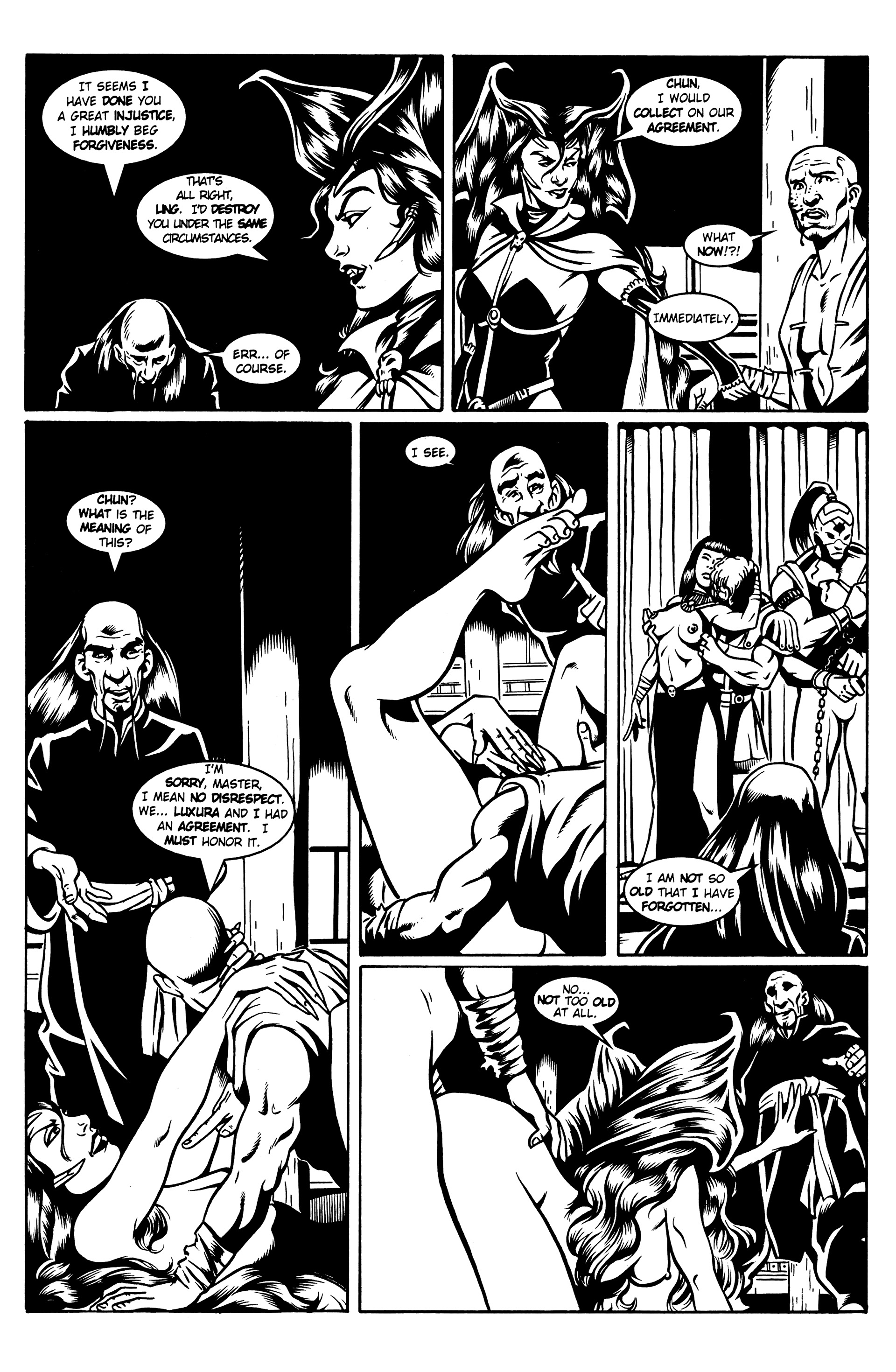 Read online Vamperotica: Divide And Conquer comic -  Issue #1 - 22