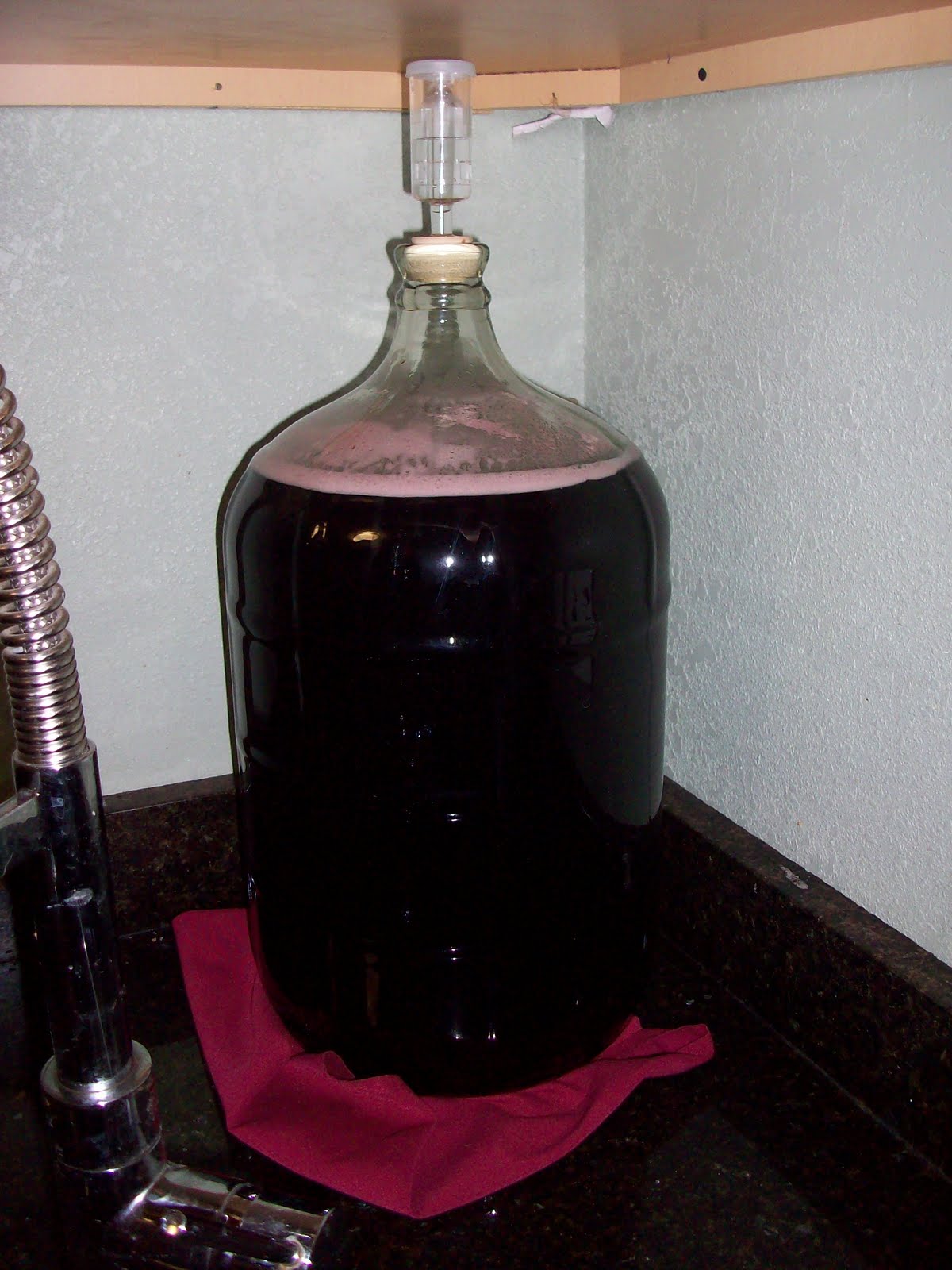 Homestead Roots Wine Home Brew Step by Step with Pics Pinot Noir Phase 1