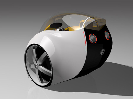 electric car concept personal future vehicle cars luna futuristic sergio vehicles single person type eco rider automobiles pod technology roads