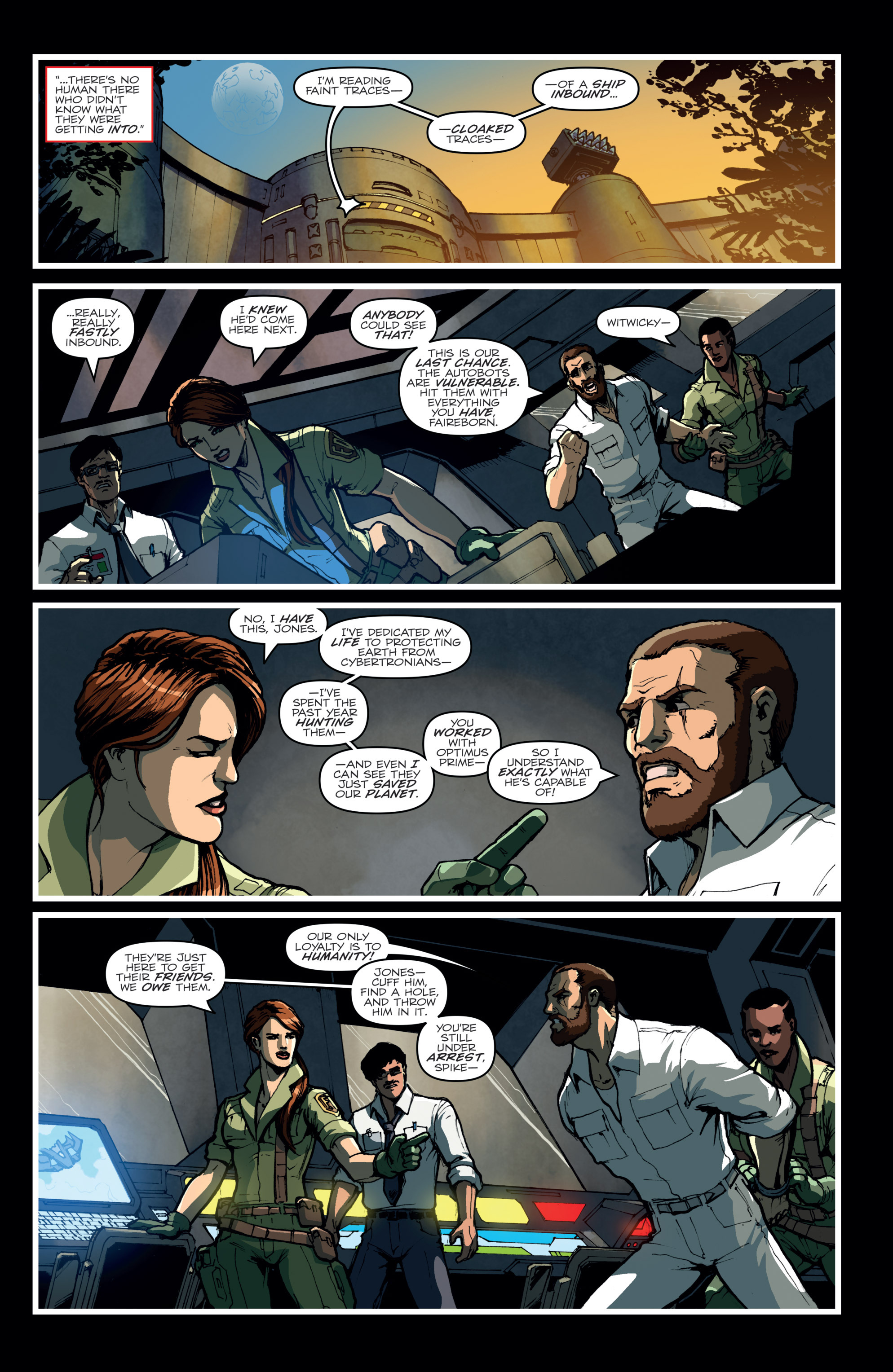 Read online The Transformers (2014) comic -  Issue #50 - 25