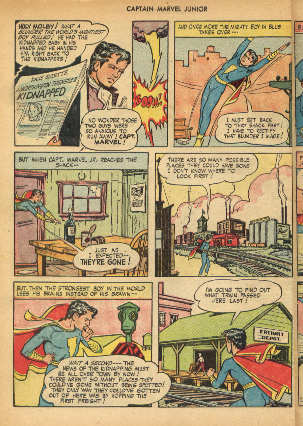 Read online Captain Marvel, Jr. comic -  Issue #49 - 42