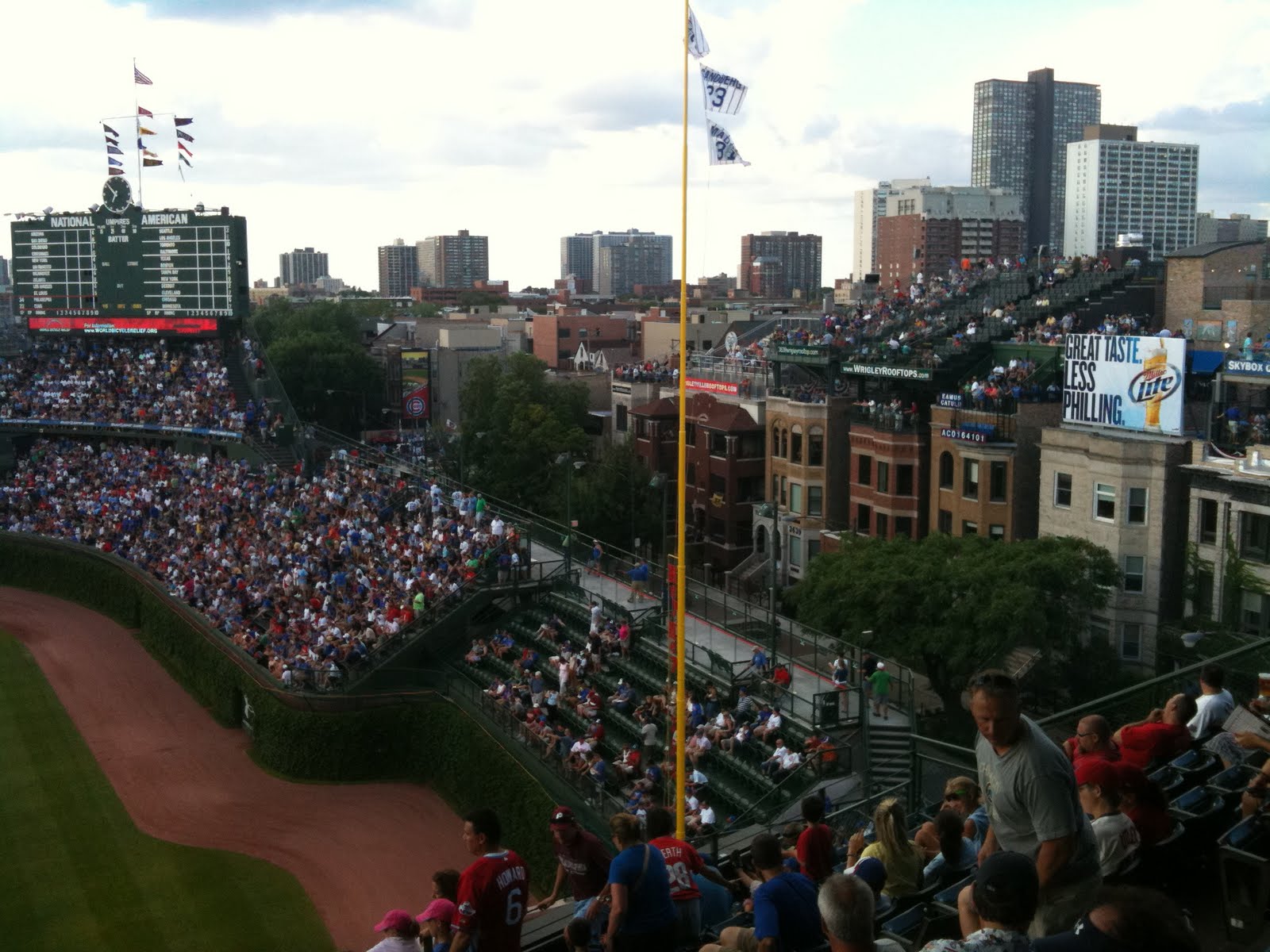 Displaced East Coaster: Wrigley Rooftops!