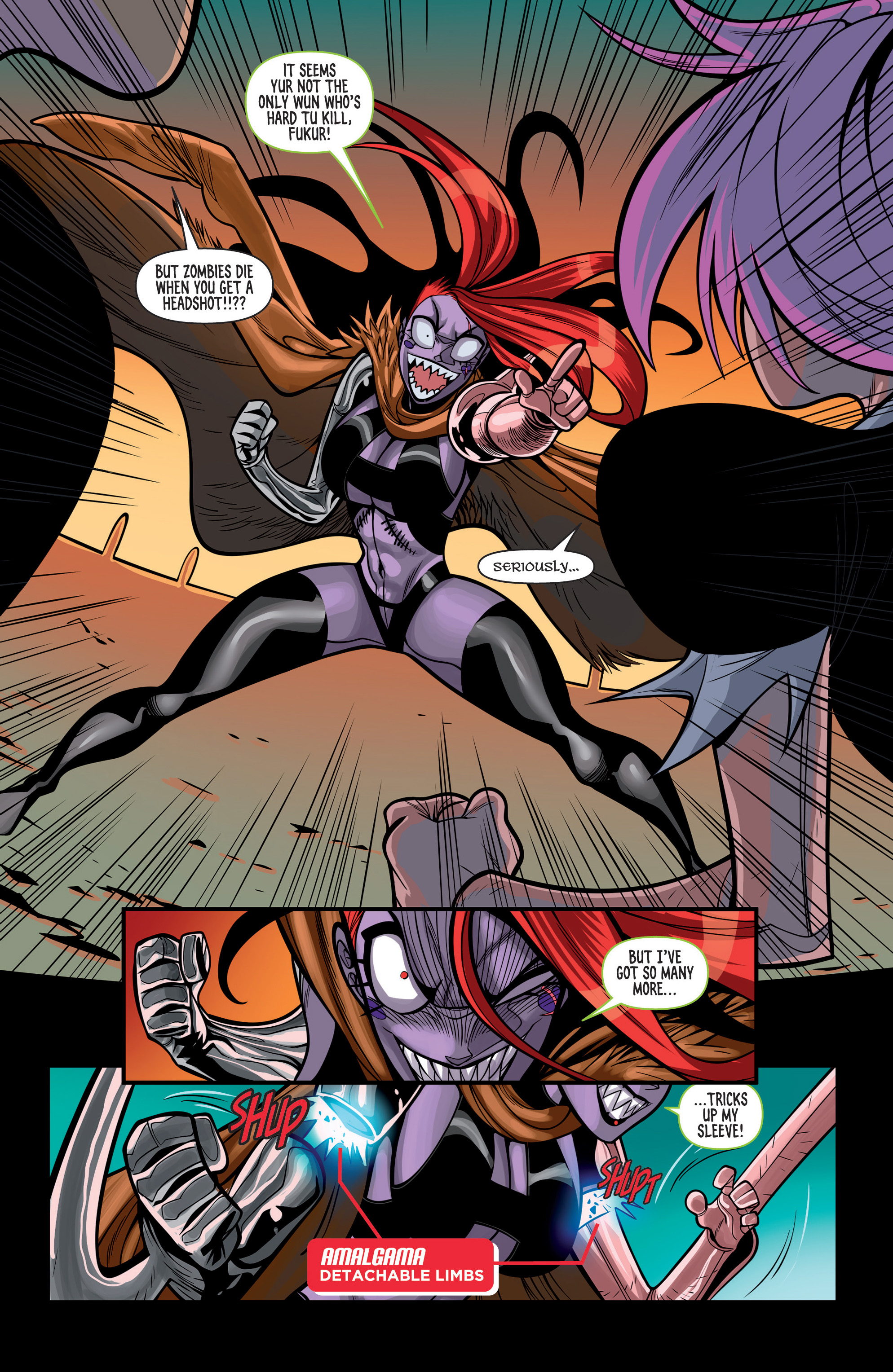 Read online Danger Doll Squad Presents Amalgama Lives comic -  Issue #4 - 16