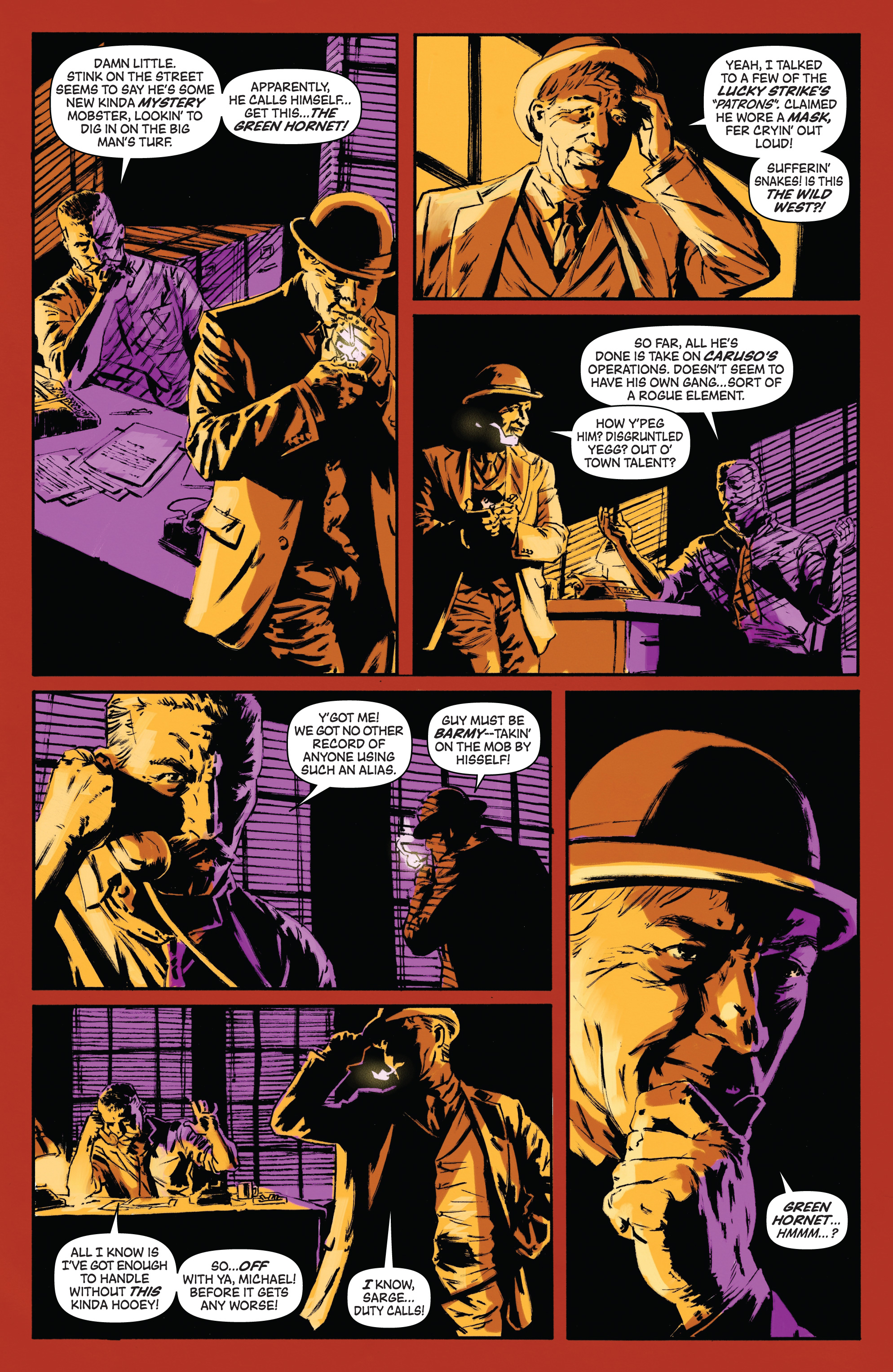 Read online Green Hornet: Year One comic -  Issue #4 - 4