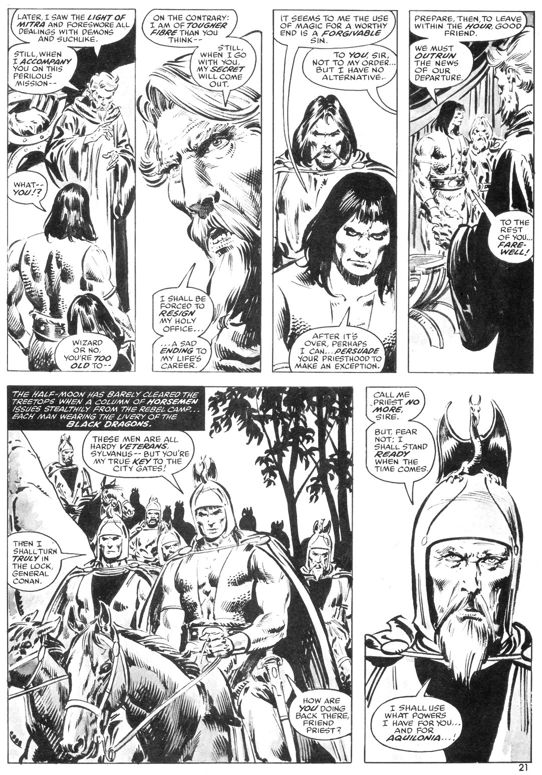 Read online The Savage Sword Of Conan comic -  Issue #52 - 21