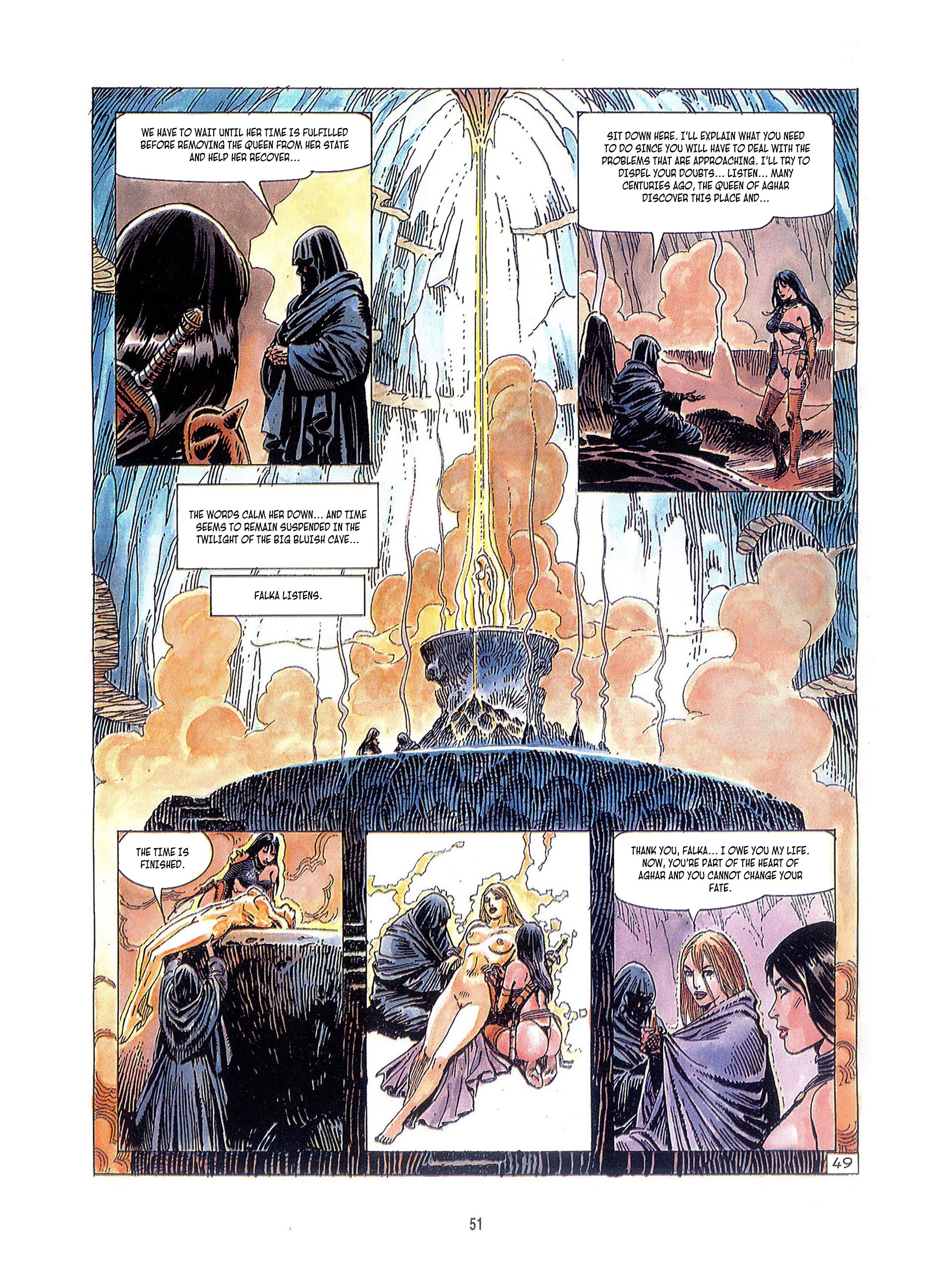 Read online Falka comic -  Issue #4 - 51