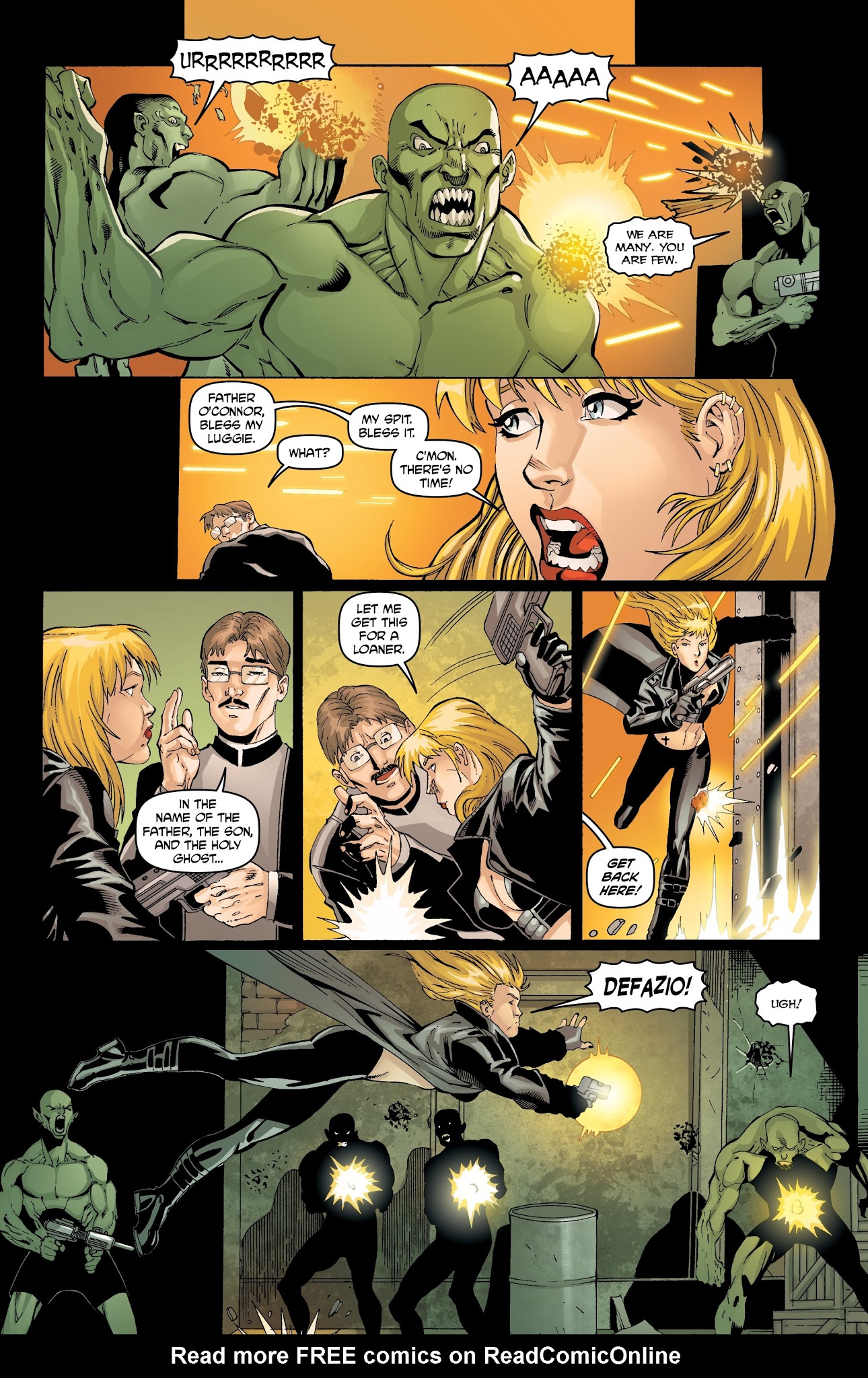 Read online UnHoly comic -  Issue #5 - 32