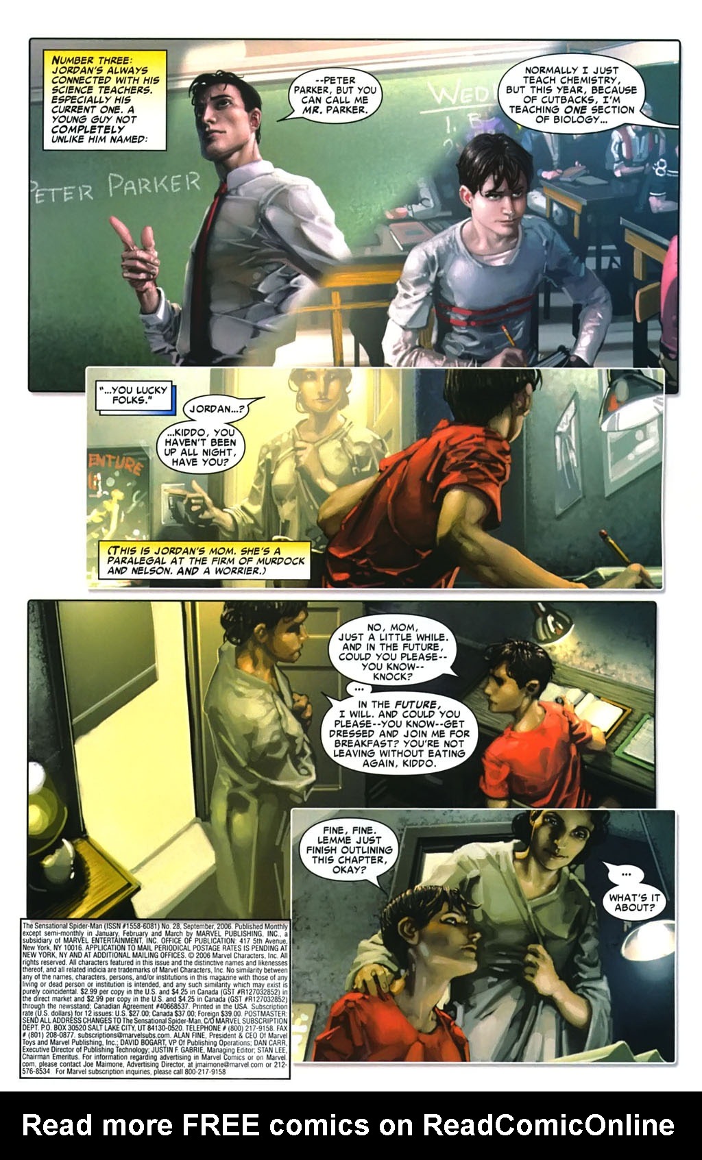 Read online The Sensational Spider-Man (2006) comic -  Issue #28 - 4