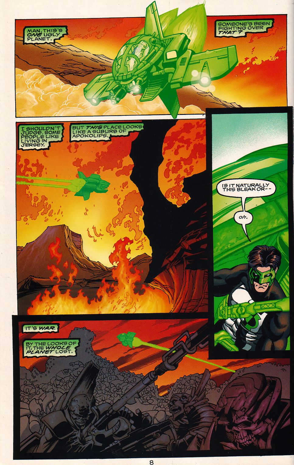 Read online Green Lantern: The New Corps comic -  Issue #1 - 10