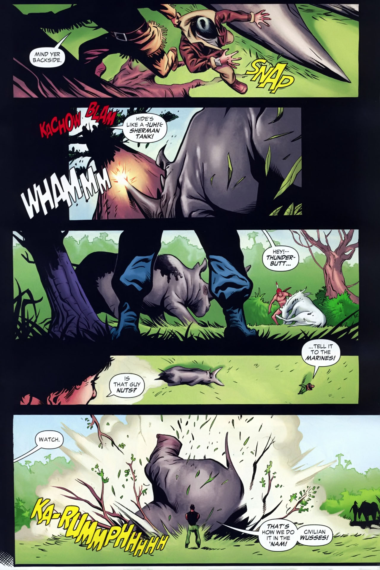 Read online The War That Time Forgot comic -  Issue #1 - 11
