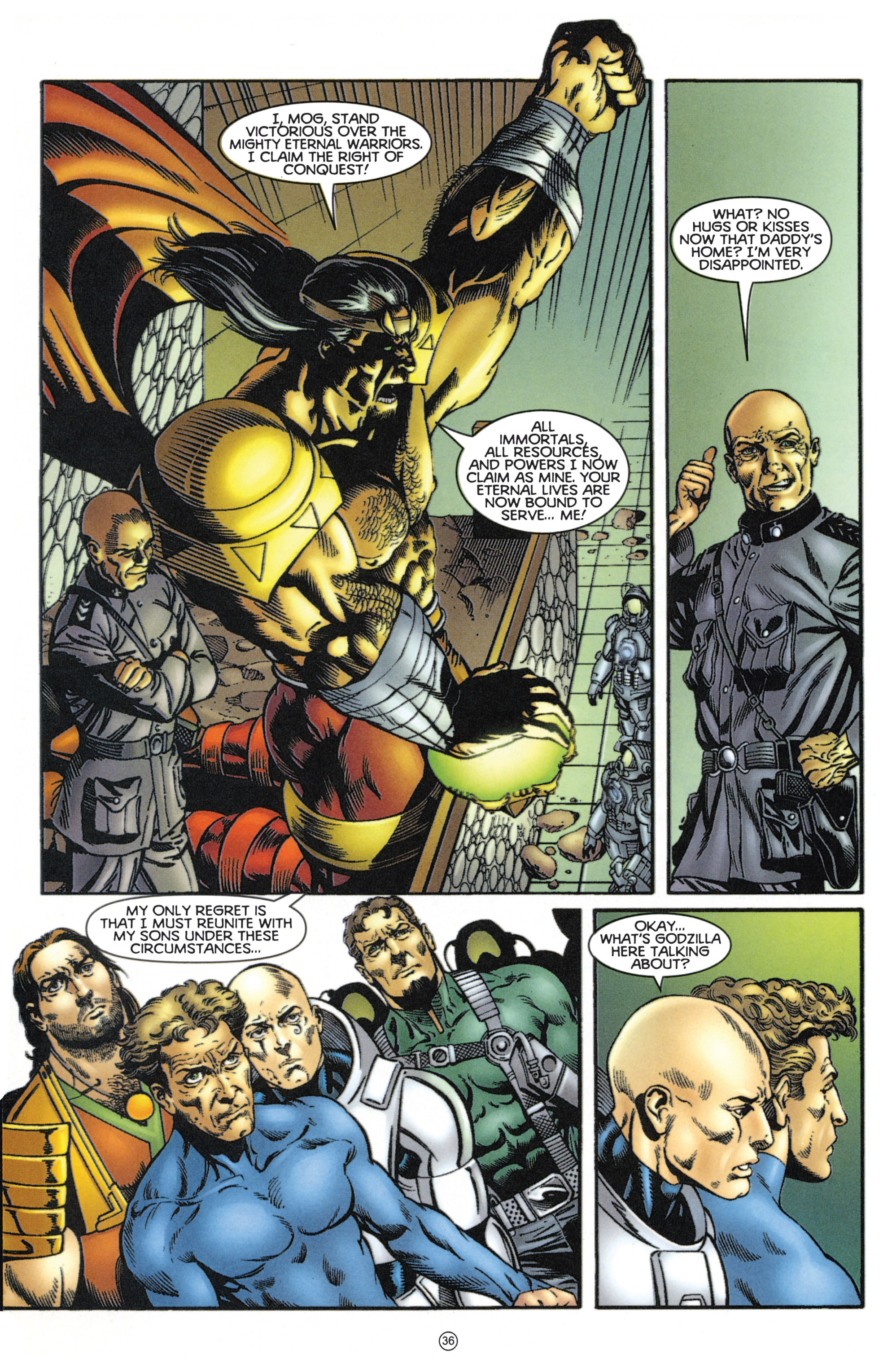 Read online Eternal Warriors comic -  Issue # Issue Mog - 31