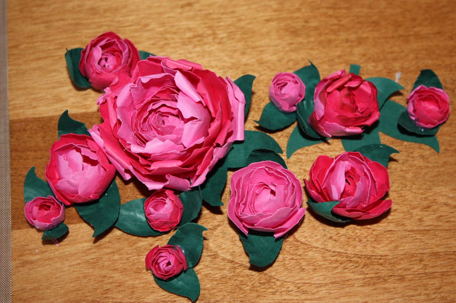 impressions: Handmade Paper Roses...
