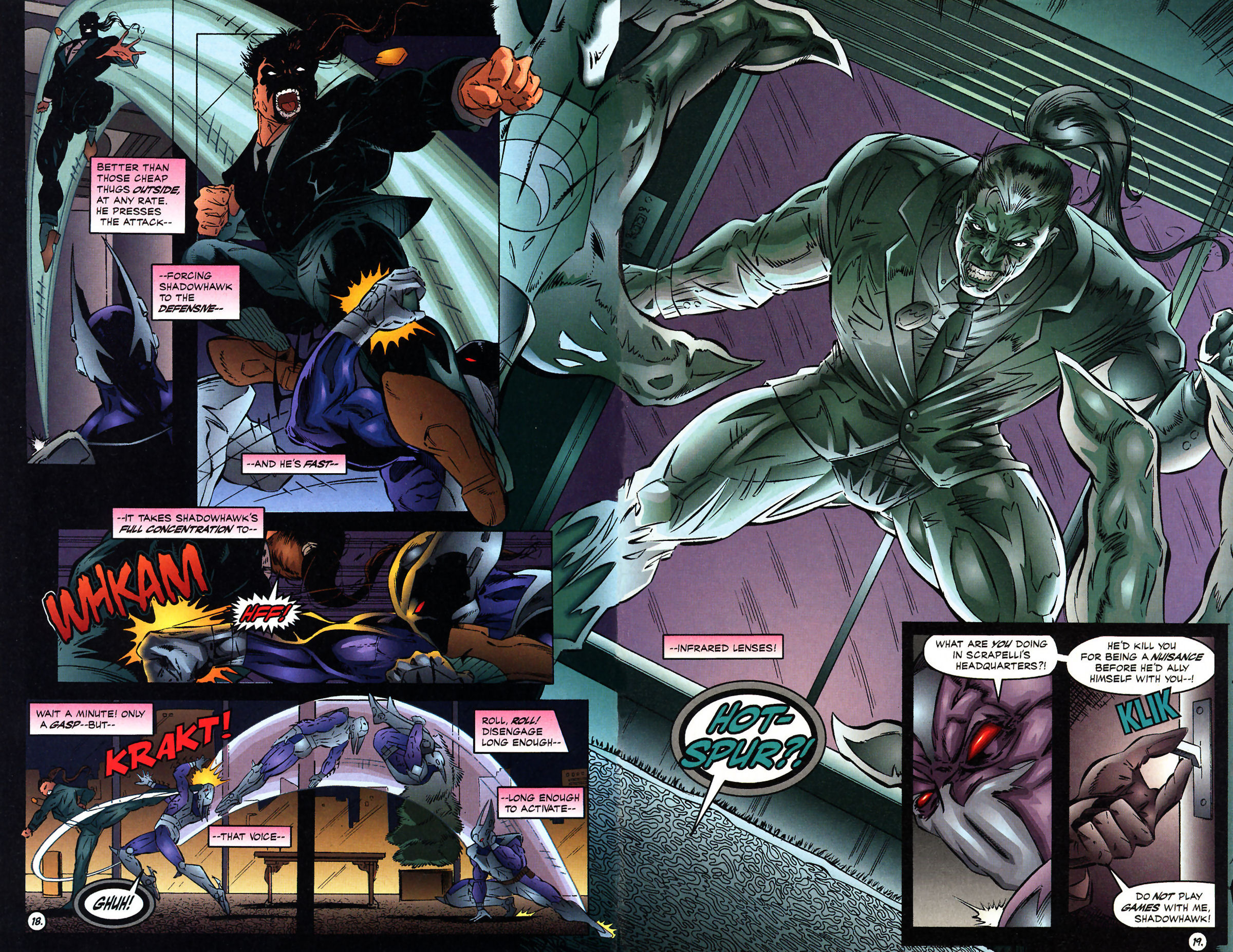 Read online ShadowHawk Special comic -  Issue # Full - 17