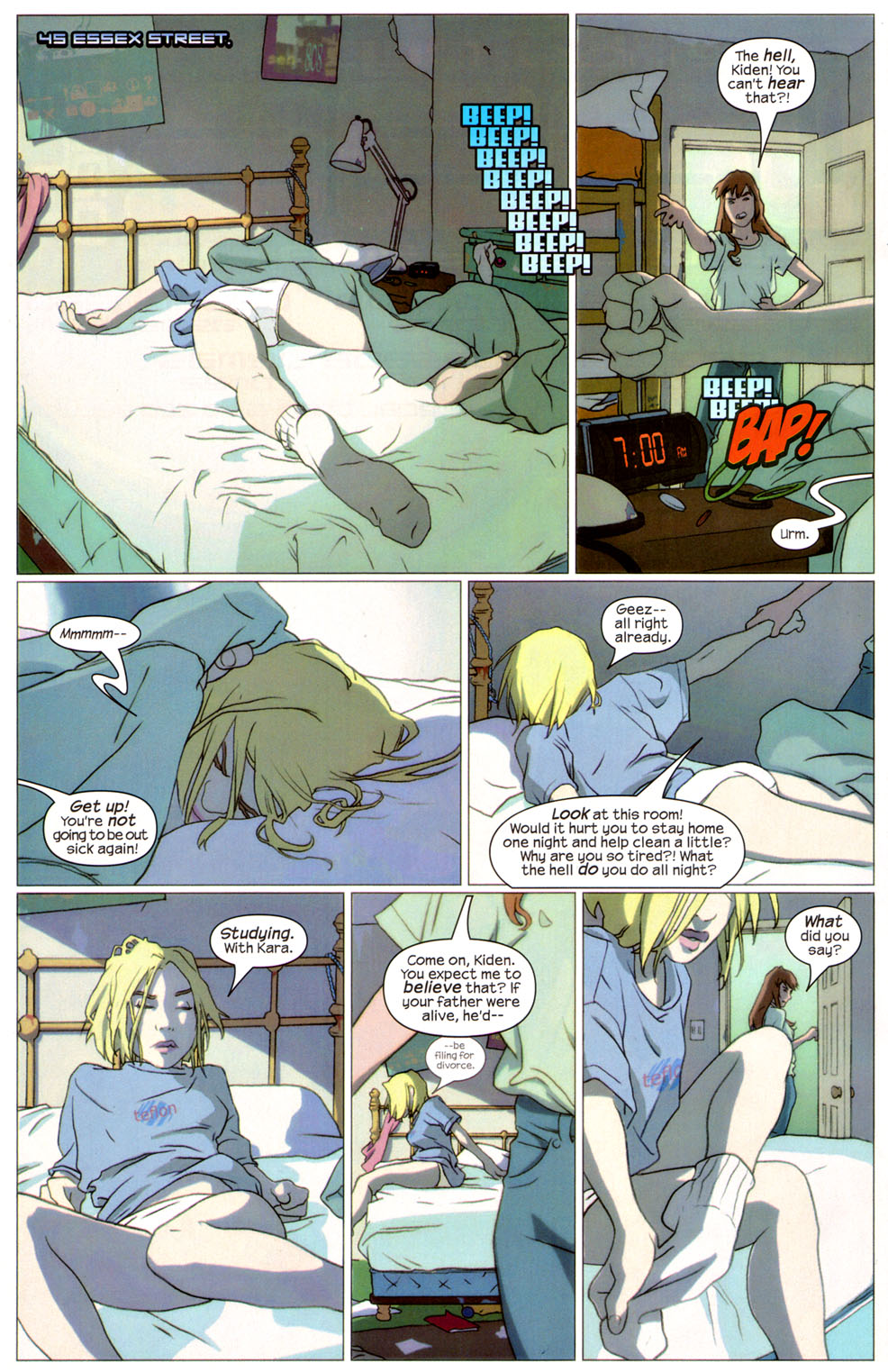Read online NYX comic -  Issue #1 - 8