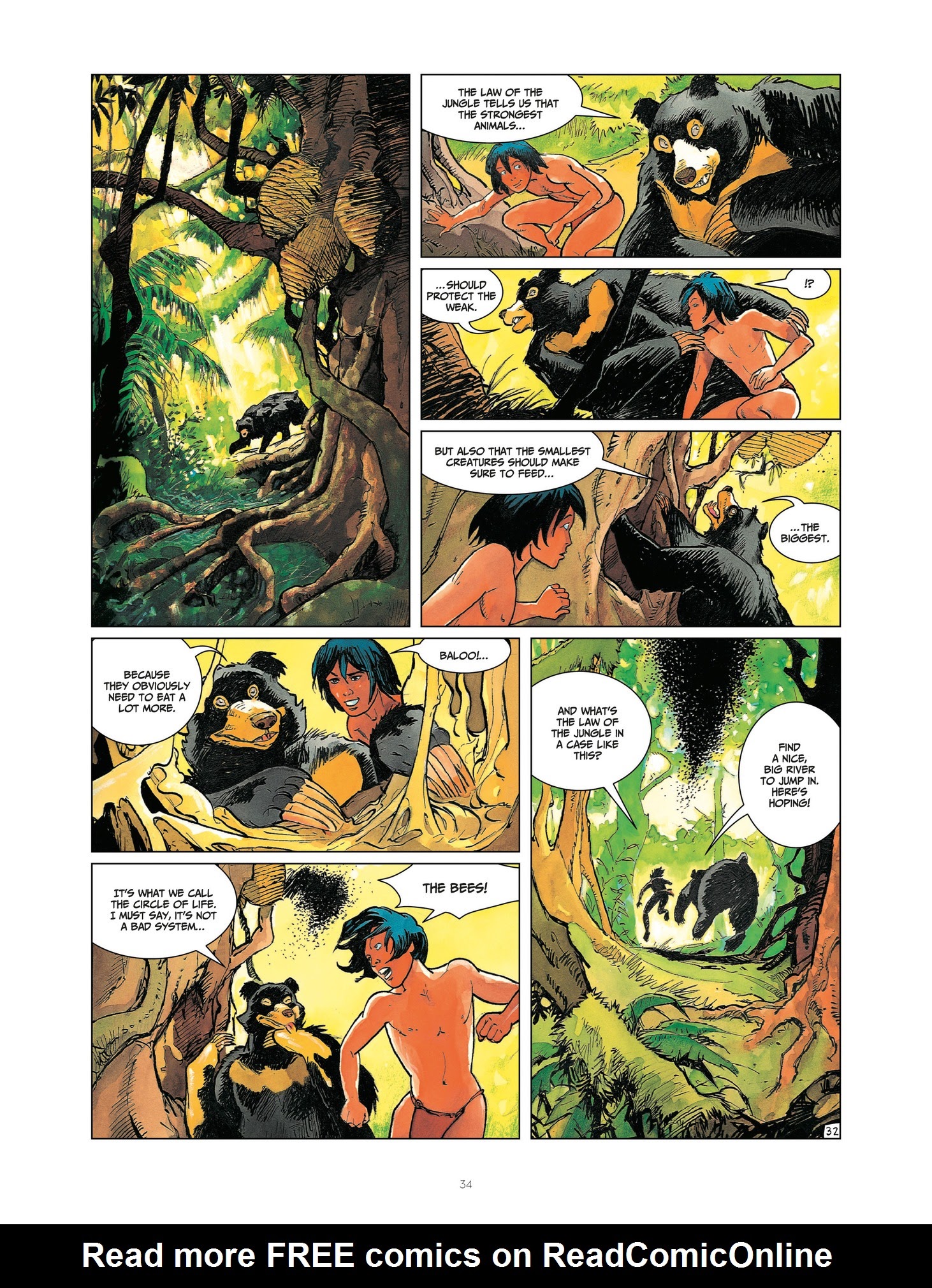Read online The Last Jungle Book comic -  Issue #1 - 34
