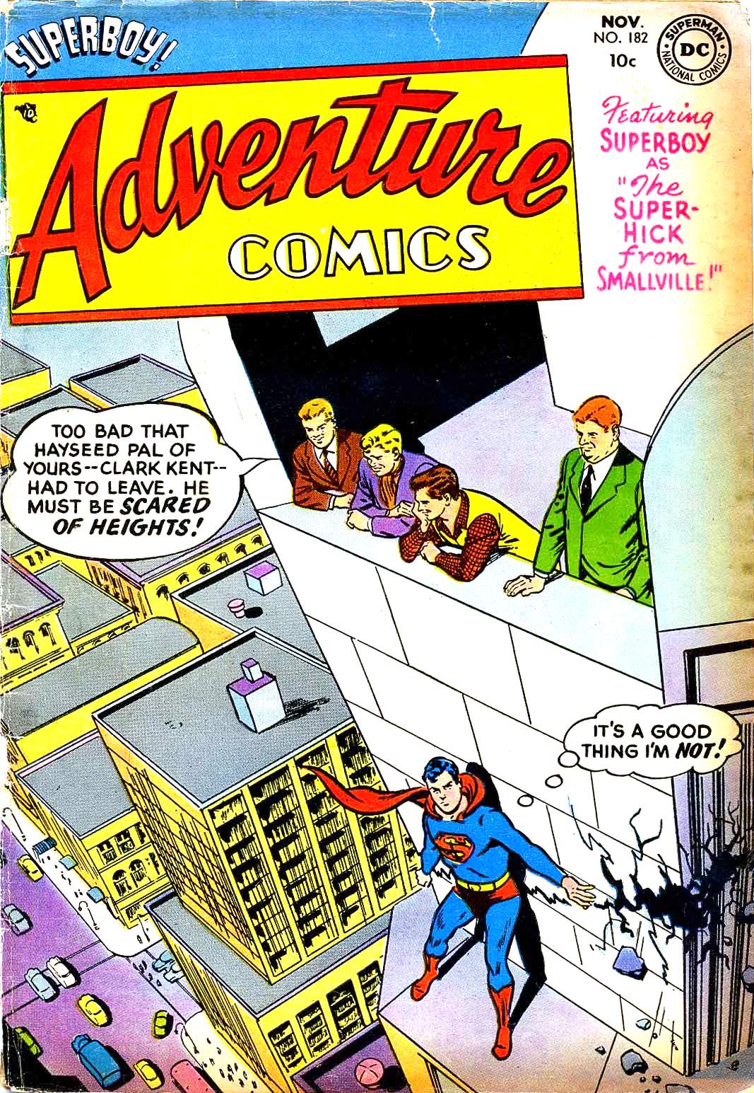 Adventure Comics (1938) issue 182 - Page 1