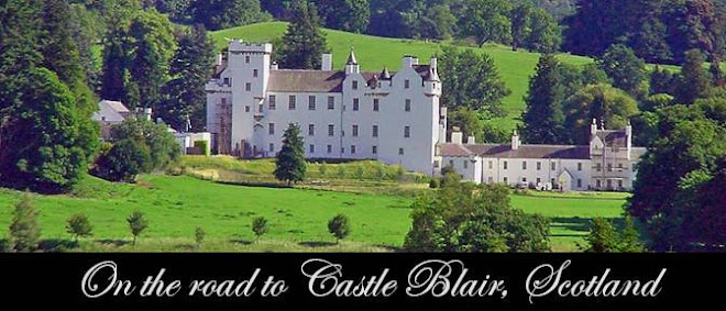 On the Road to Castle Blair, Scotland