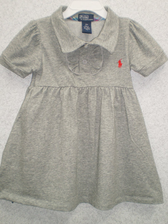 Polo Ralph Lauren Grey Dress  --------- RM18