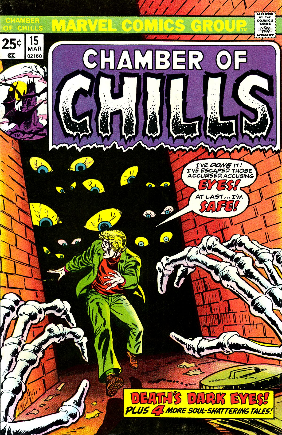 Read online Chamber of Chills (1972) comic -  Issue #15 - 1