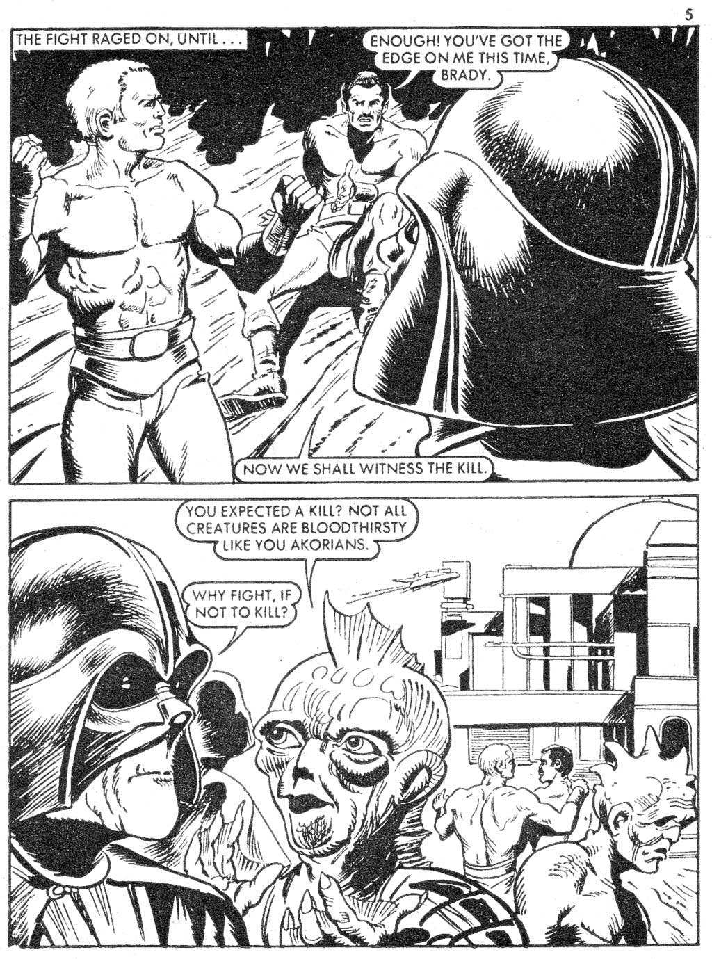 Read online Starblazer comic -  Issue #6 - 5