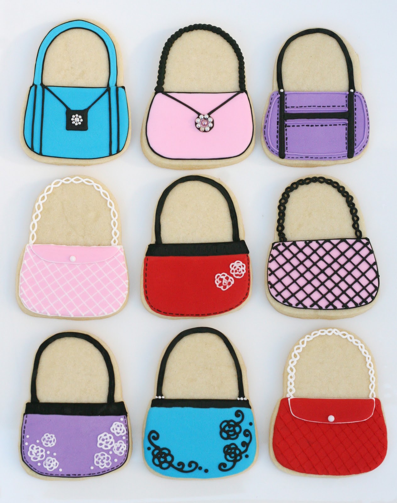Purse Cookies Glorious Treats Purse Cookies