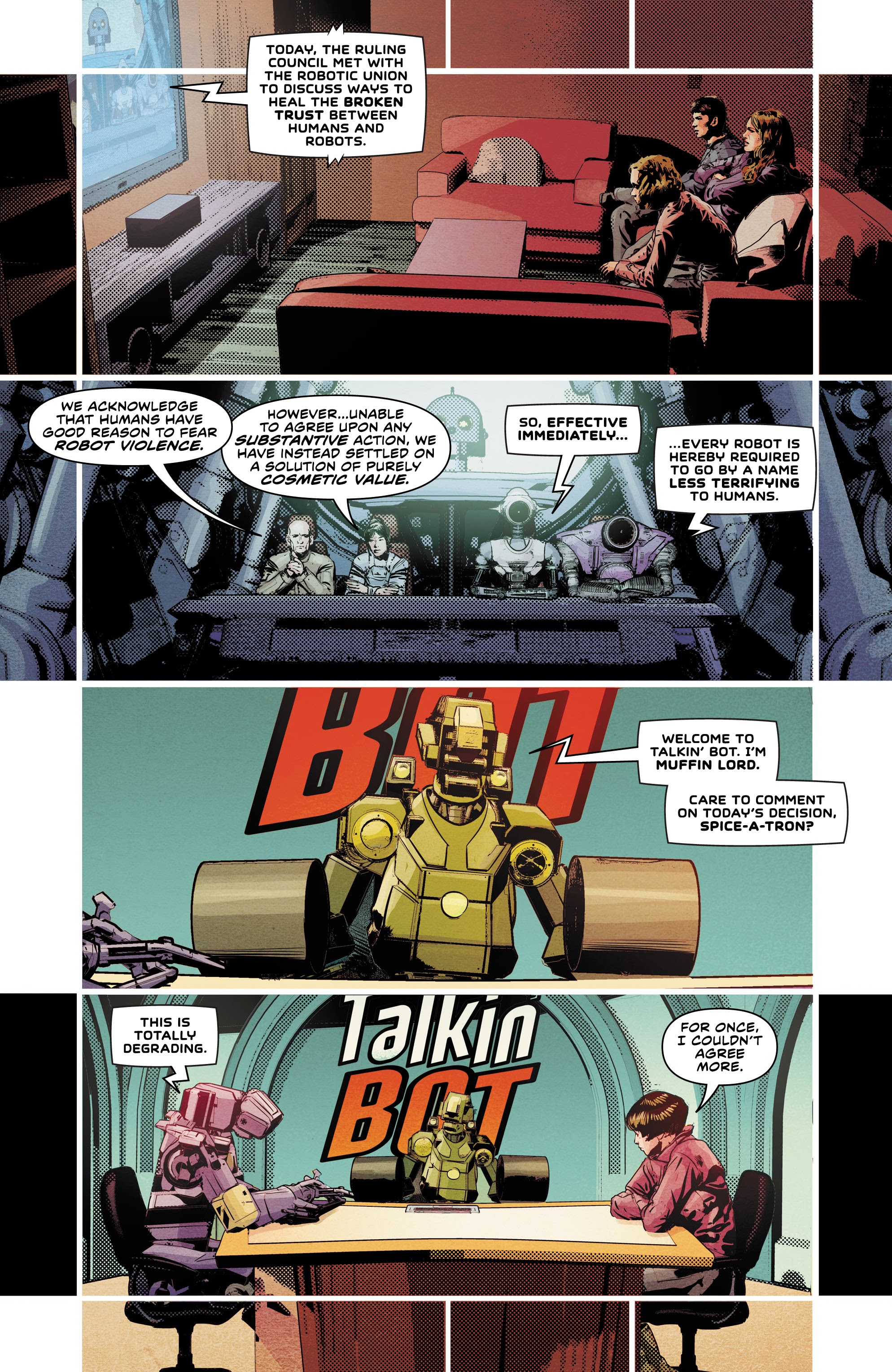Read online Not All Robots comic -  Issue #2 - 13