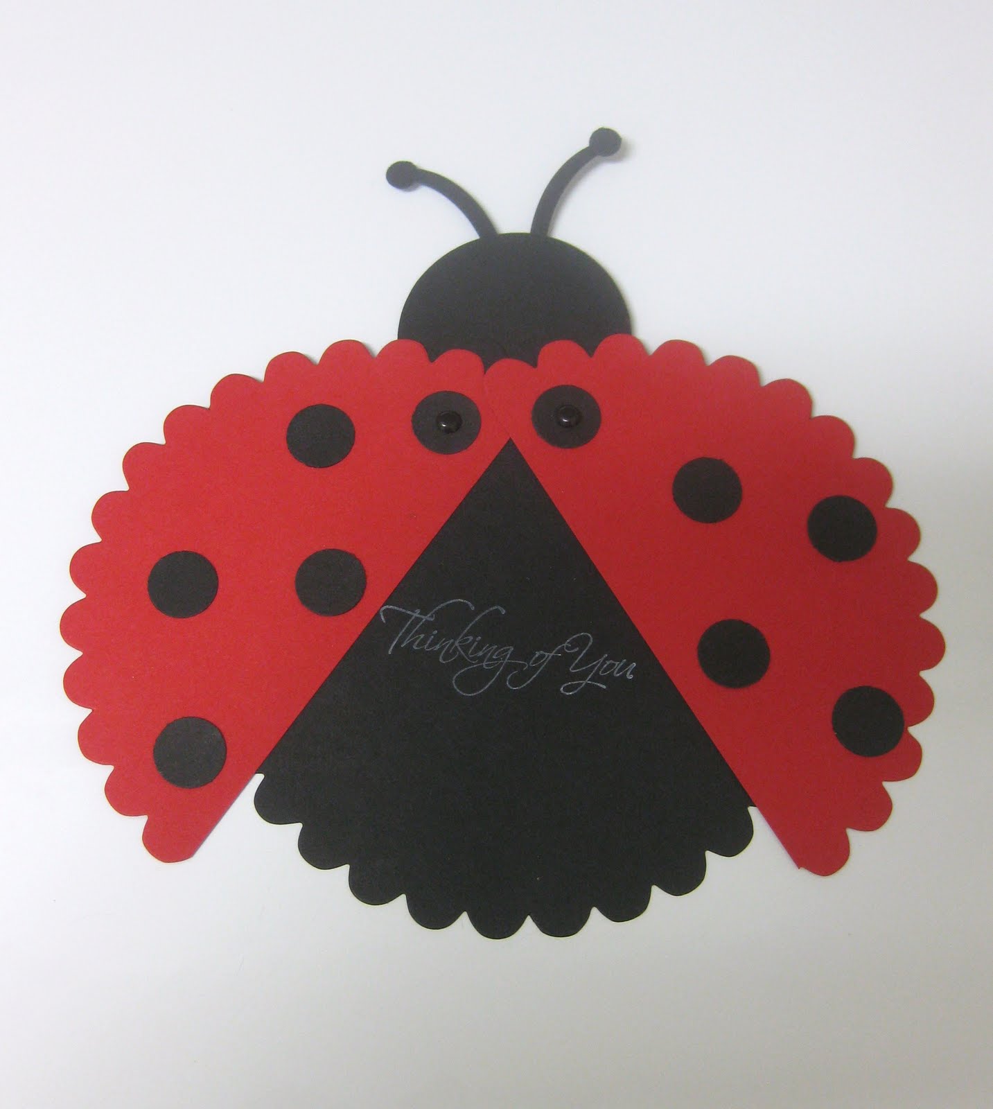 Melissa's Stampin' For Fun: Ladybug Card