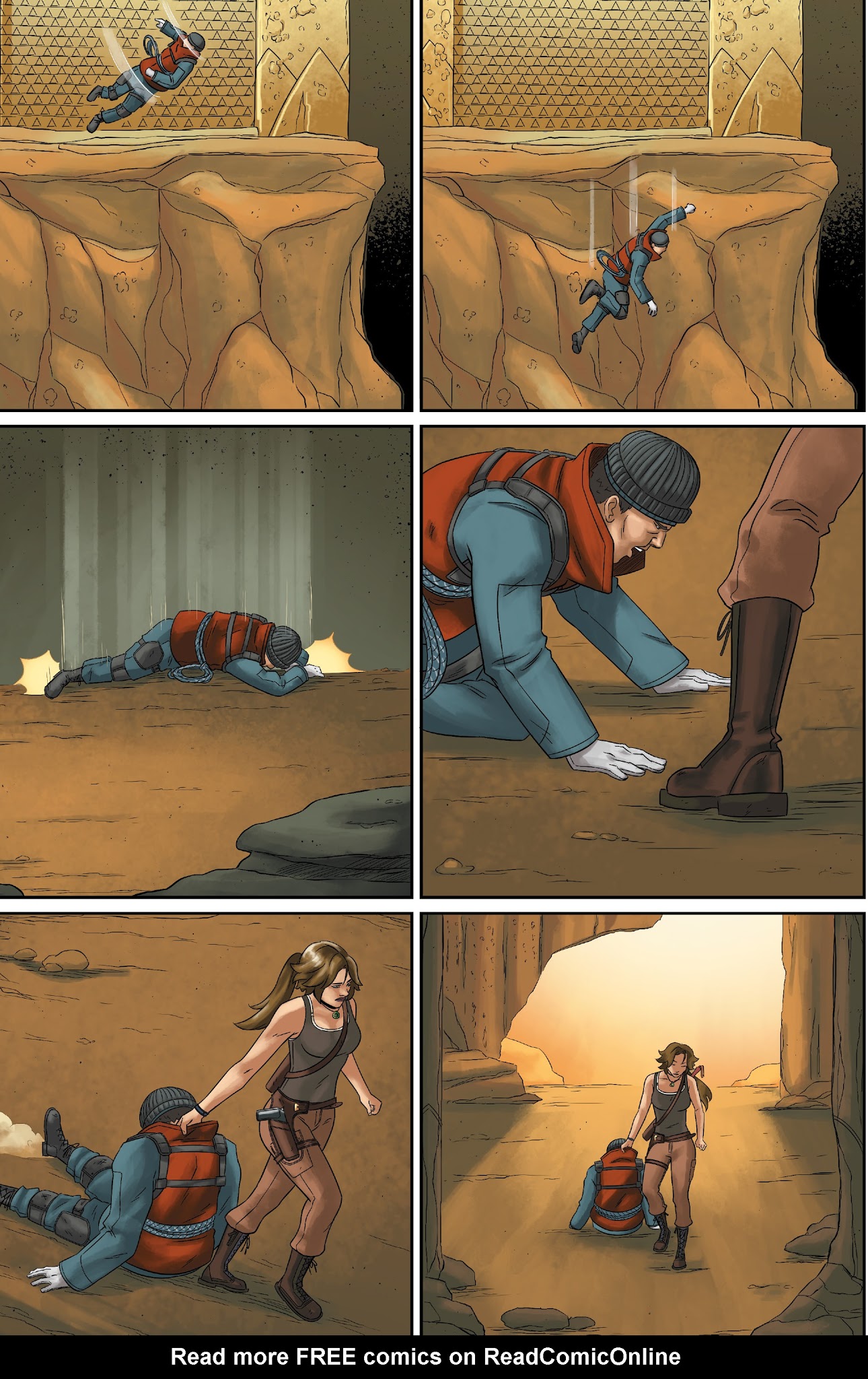 Read online Tomb Raider: Survivor's Crusade comic -  Issue #4 - 16