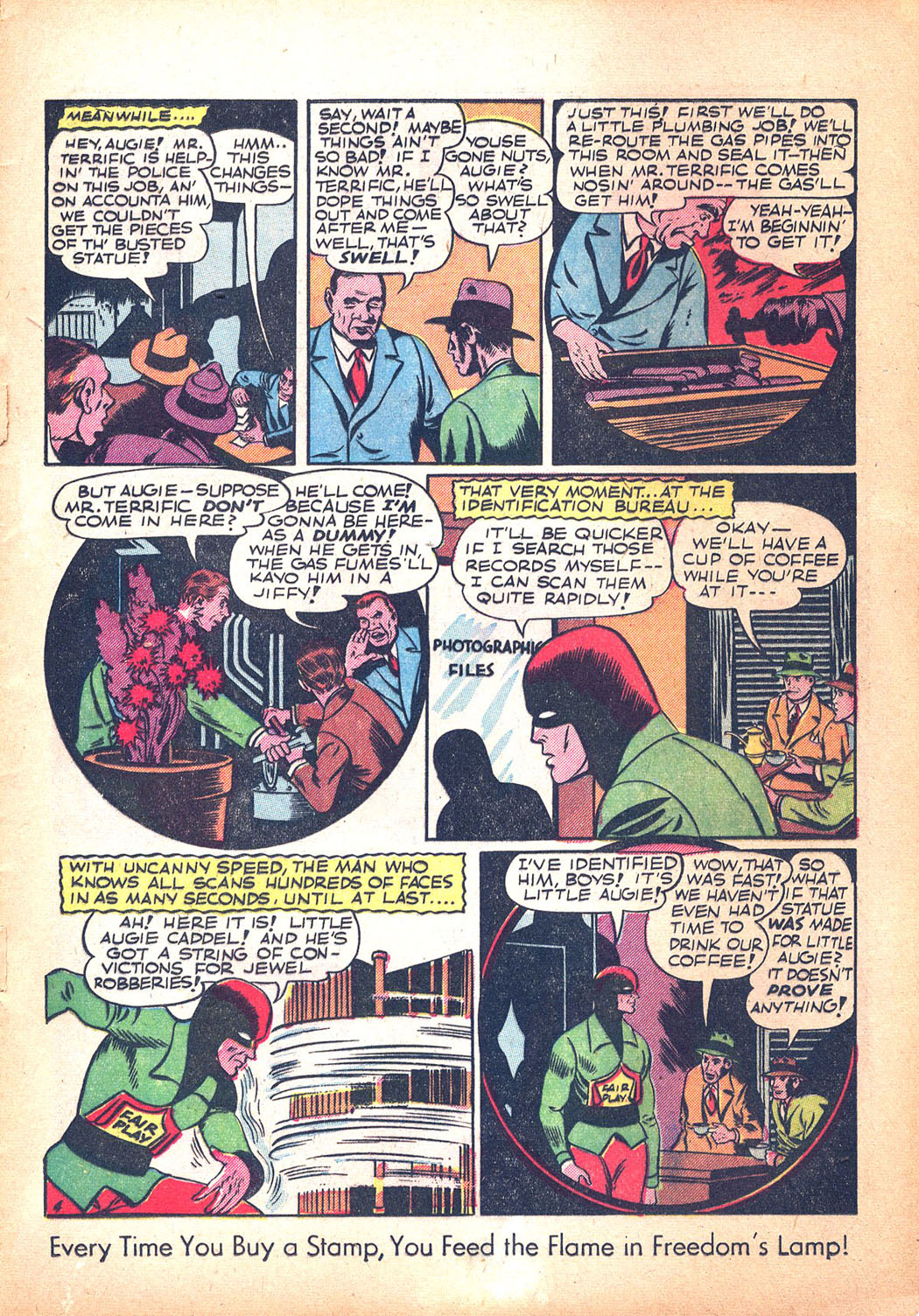 Read online Sensation (Mystery) Comics comic -  Issue #32 - 37