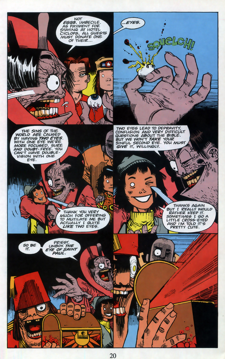 Read online Tank Girl: The Odyssey comic -  Issue #3 - 22