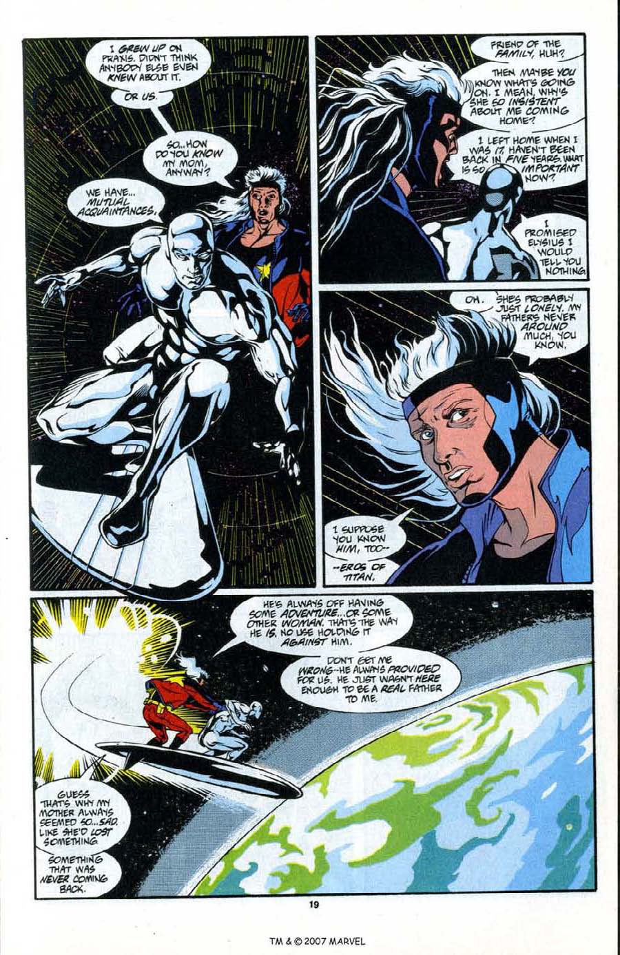 Read online Silver Surfer (1987) comic -  Issue # _Annual 6 - 21